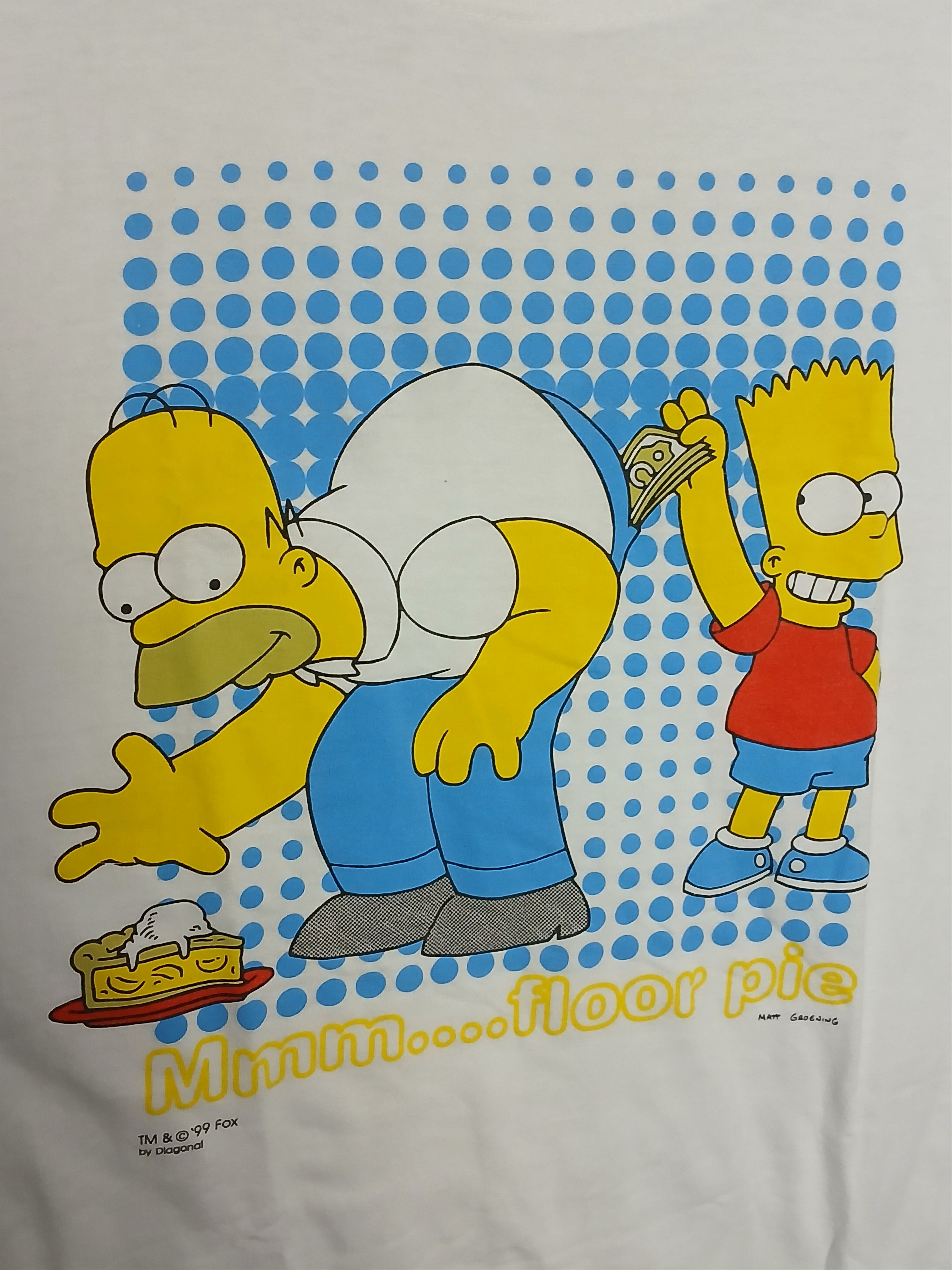 Cartoon Network × The Simpsons × Vintage Vintage 1999 The Simpsons T-Shirt Size US M / EU 48-50 / 2 - 3 Thumbnail