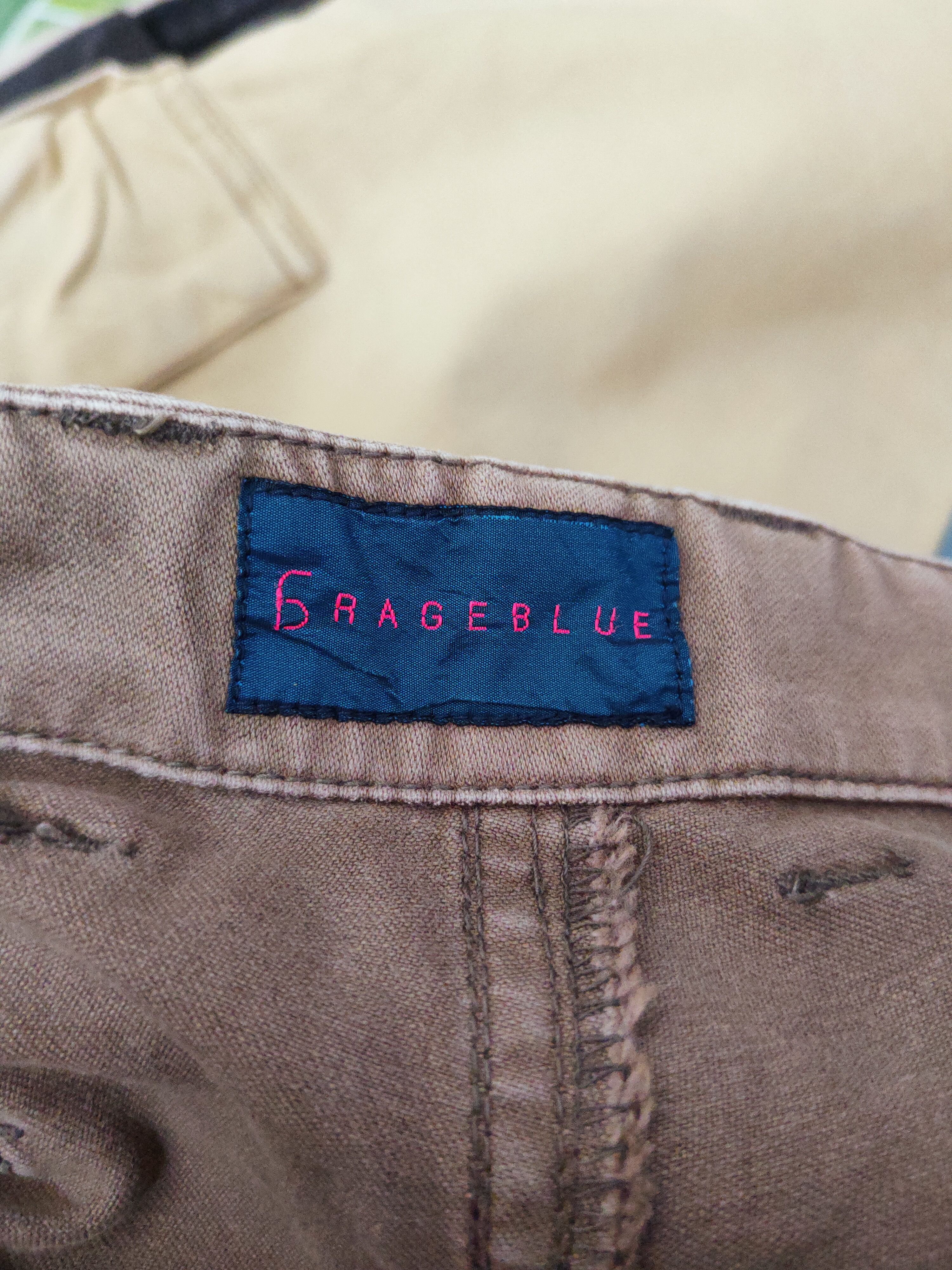 Rageblue Brown Faded Multi Tactical pocket Vintage CargoPant