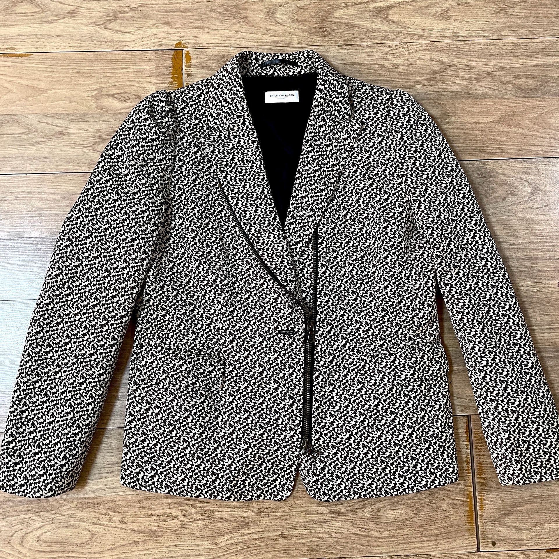 Dries Van Noten dries van noten brown blazer with unique design Size US M / EU 48-50 / 2 - 2 Thumbnail