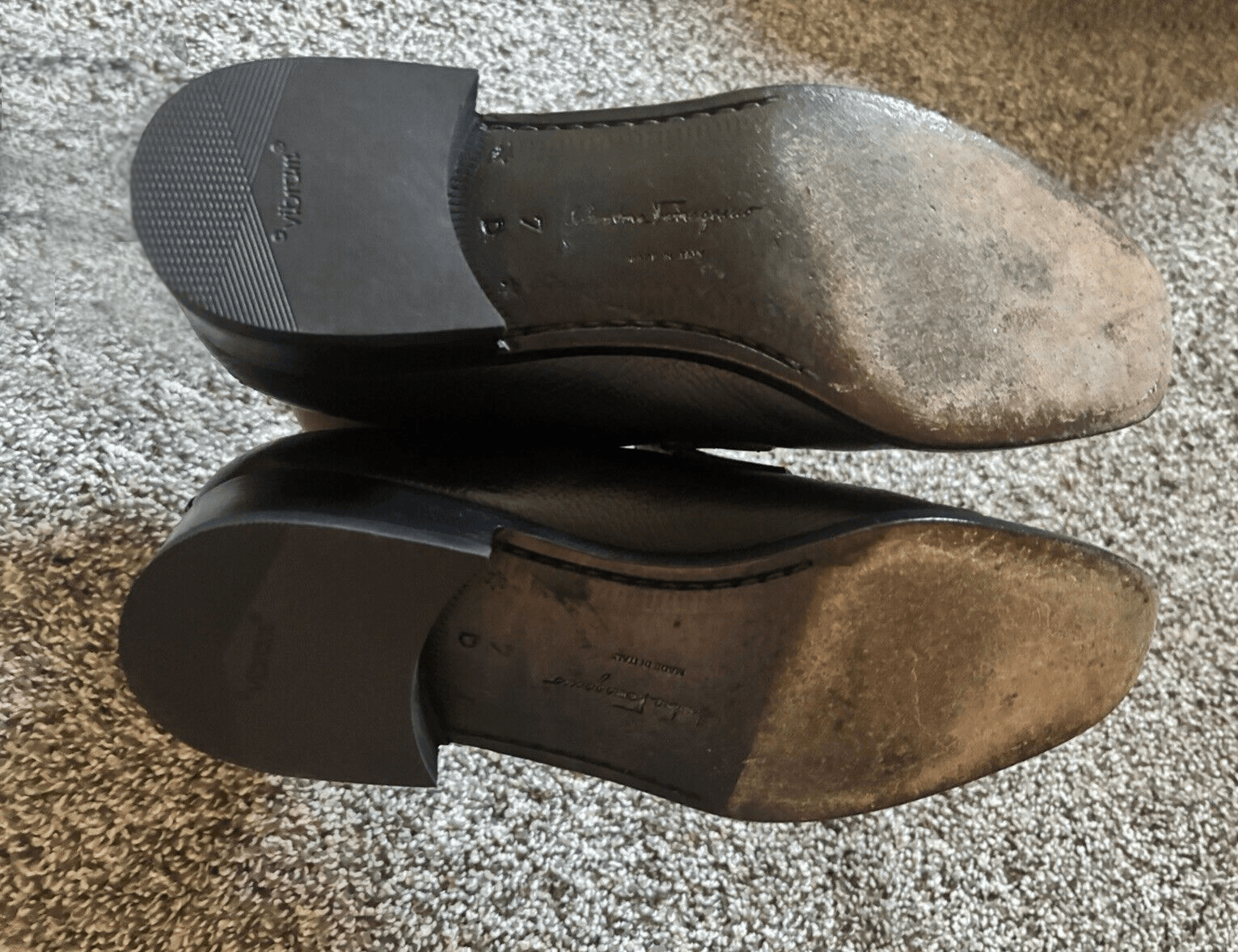 Salvatore Ferragamo Salvatore Ferragamo MADE ITALY black leather penny loafer 7 Size US 7 / EU 40 - 3 Thumbnail