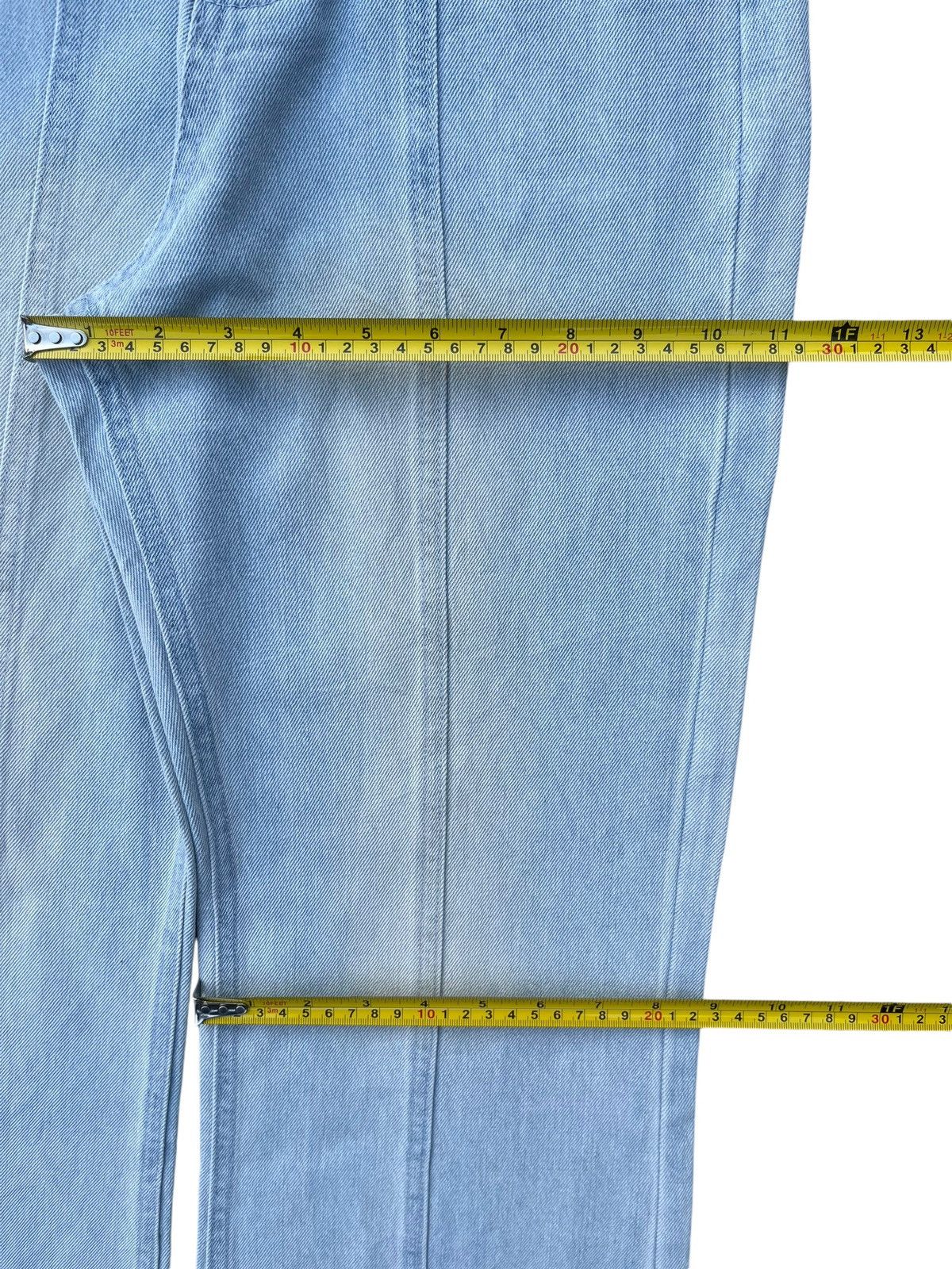 Japanese Brand Vintage Japanese Brand Front Seam Light Blue Wash Flare Jean Size 26" / US 2 / IT 38 - 12 Thumbnail