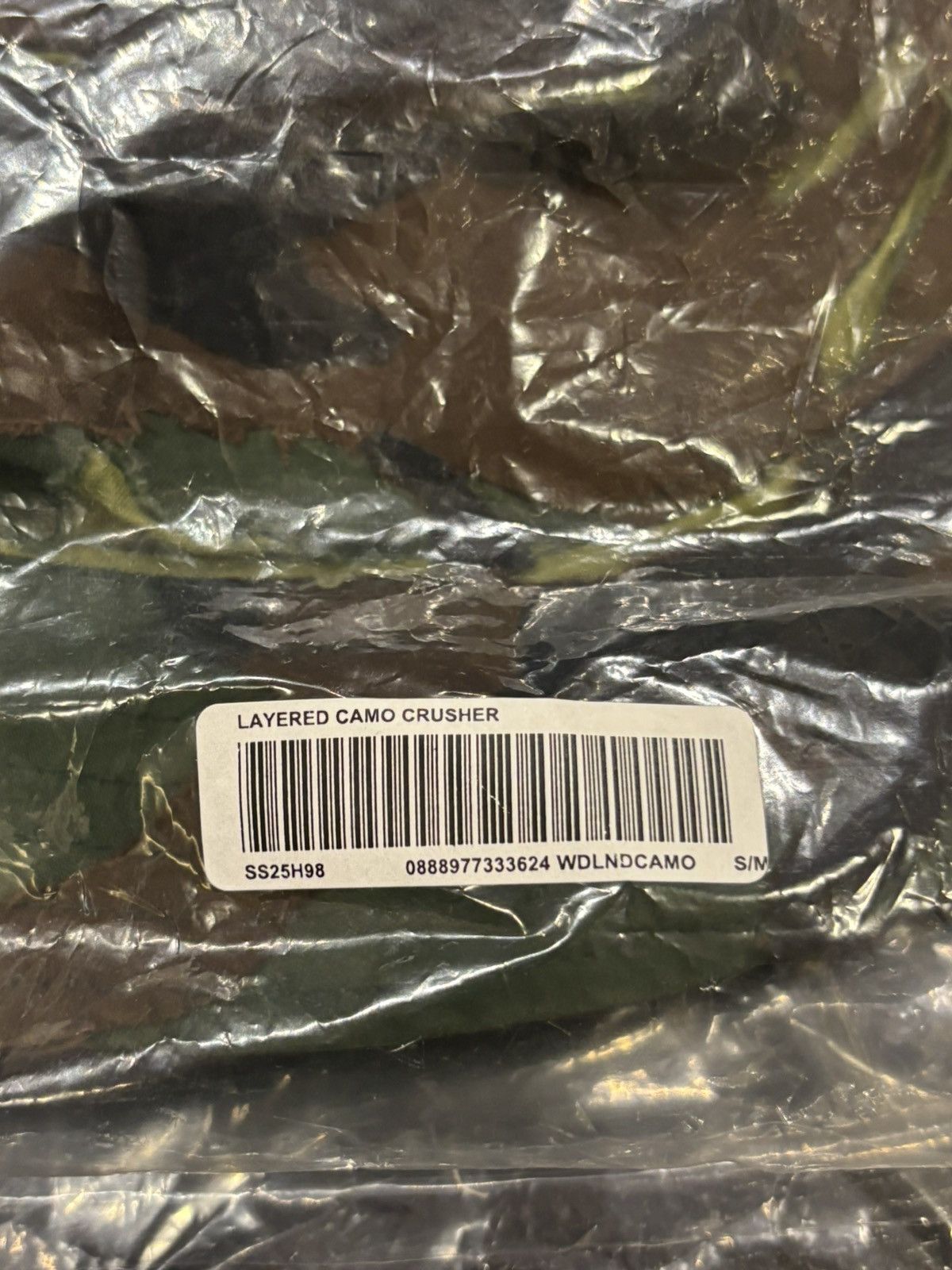 Supreme Supreme Layered Camo Crusher Bucket Hat Size ONE SIZE - 10 Thumbnail