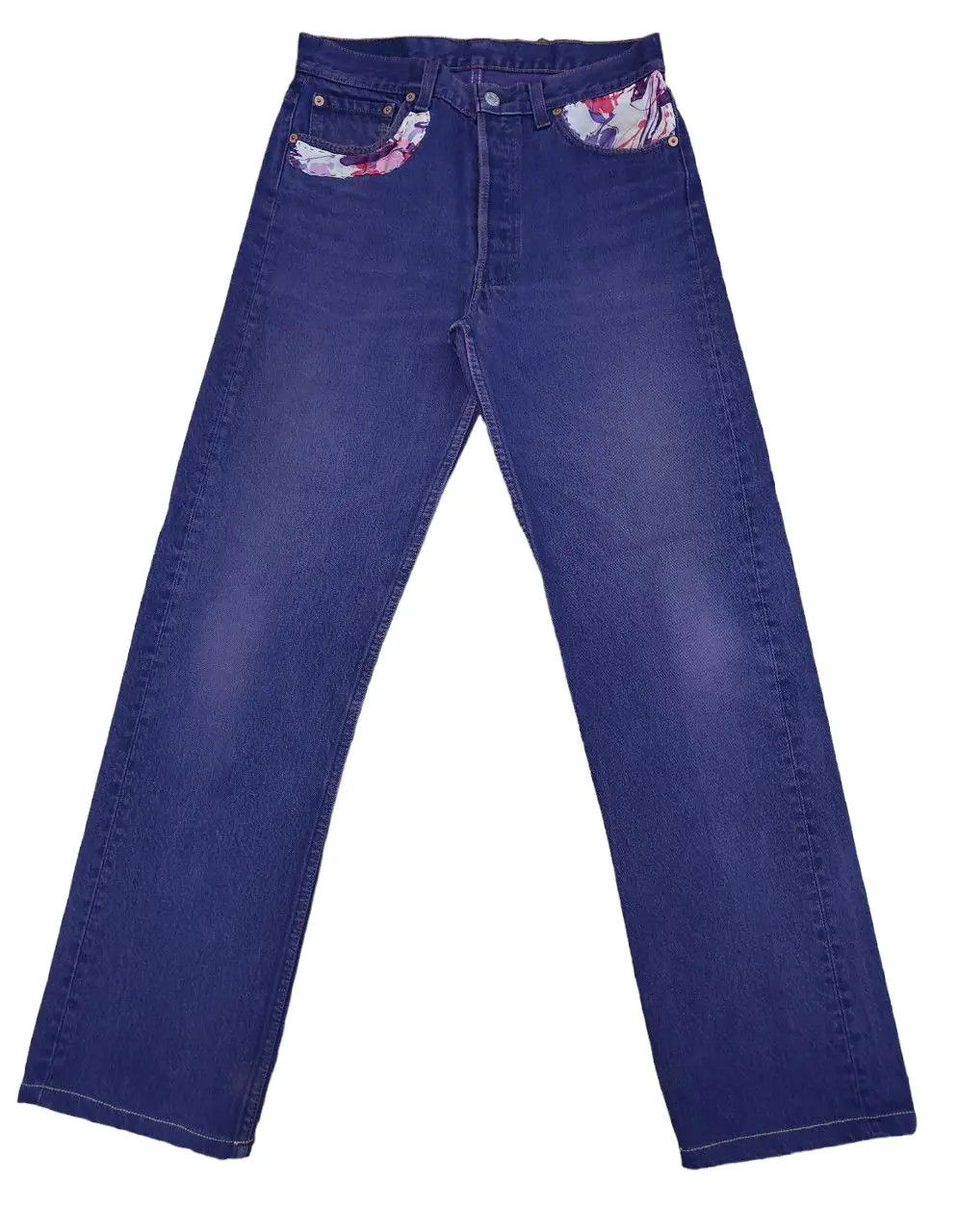 Levi's 80s Vintage Levi's 501 Custom Denim Size US 30 / EU 46 - 2 Thumbnail