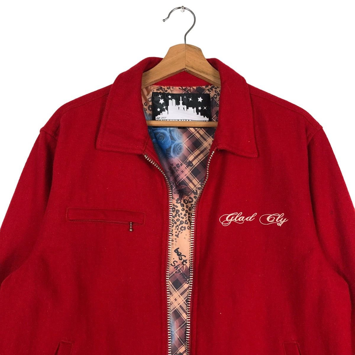 Hysteric Glamour 🔥VINTAGE BIKER JACKET MONSTER MARKETING BIG LOGO Size US M / EU 48-50 / 2 - 5 Thumbnail