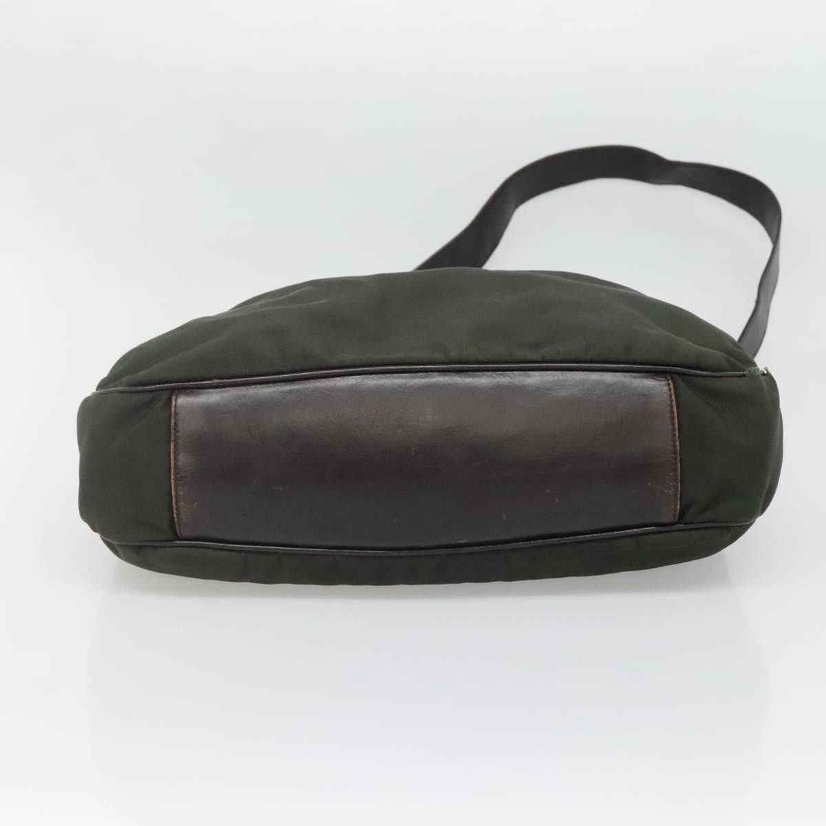 Gucci GUCCI Bamboo Hand Bag Nylon Khaki Silver 001 1577 001 1577 Size ONE SIZE - 11 Thumbnail