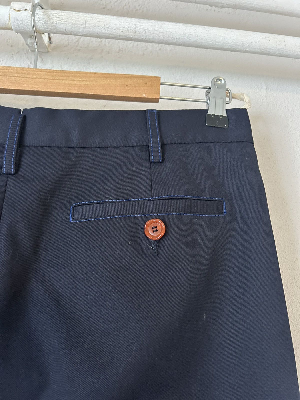Marni Marni Navy Blue Trousers Size 48, Made in Italy Size US 32 / EU 48 - 9 Thumbnail