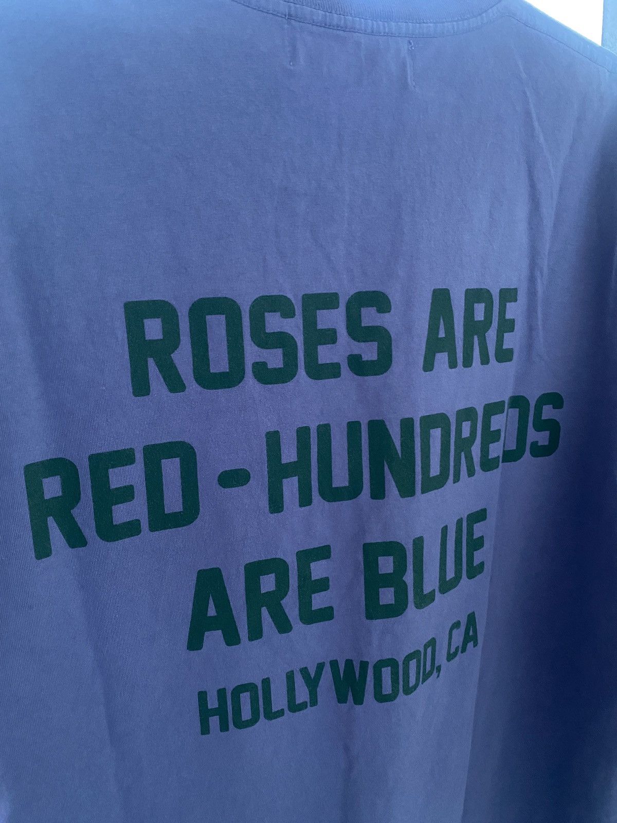 Homme + Femme La Homme + femme roses are red - hundreds are blue tee Size US L / EU 52-54 / 3 - 6 Thumbnail
