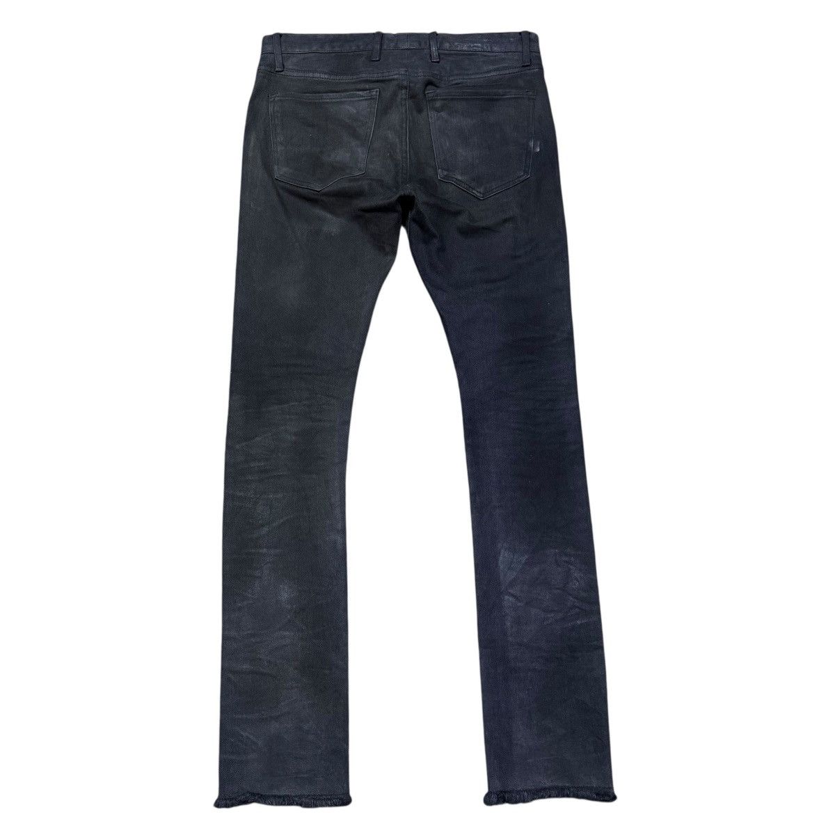 Japanese Brand SAMPLE Mr Completely Coated Jeans Distressed Size US 32 / EU 48 - 2 Thumbnail