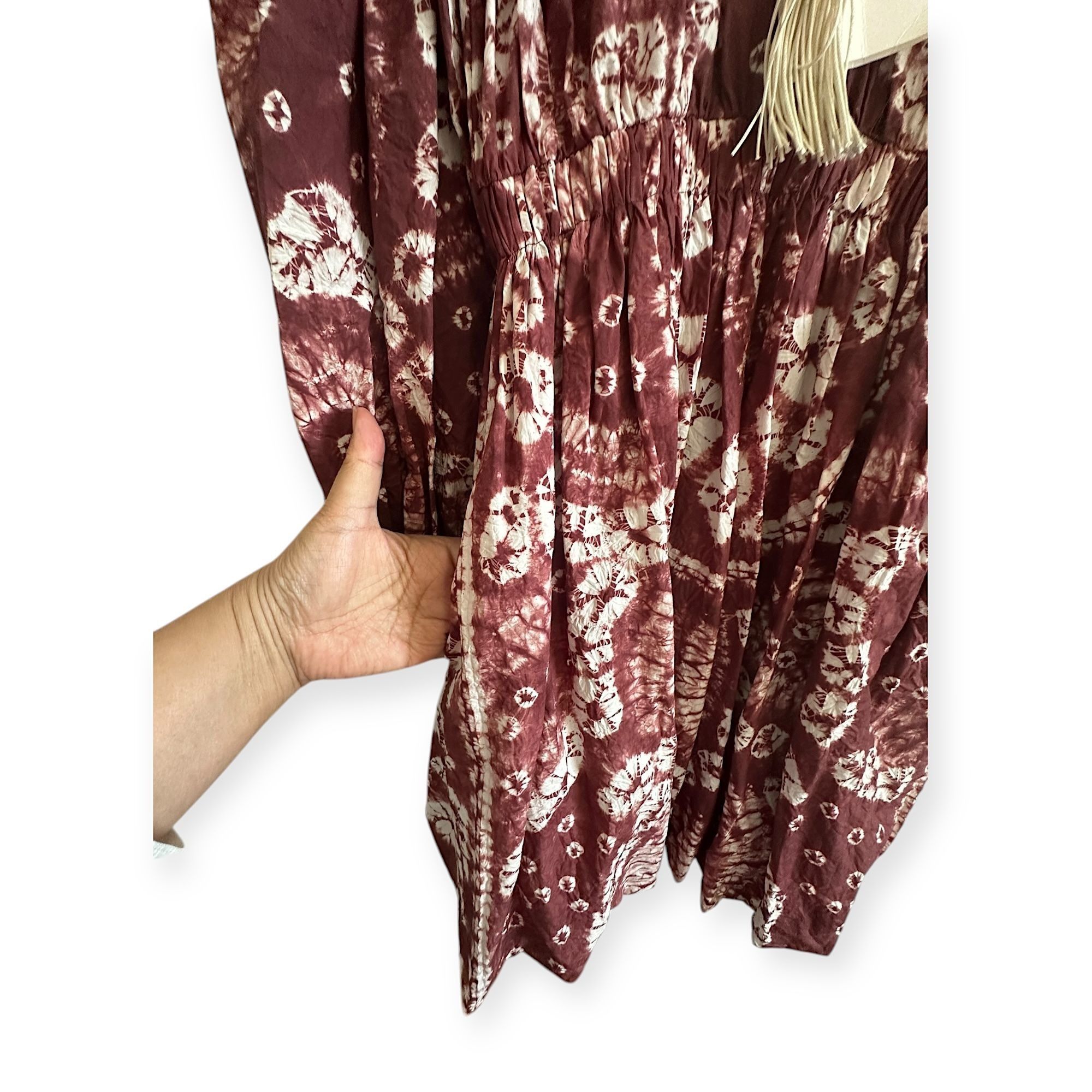 Ulla Johnson Ulla Johnson Martine Dress Syrah Shibori, Size 0, New wit Size XS / US 0-2 / IT 36-38 - 11 Thumbnail