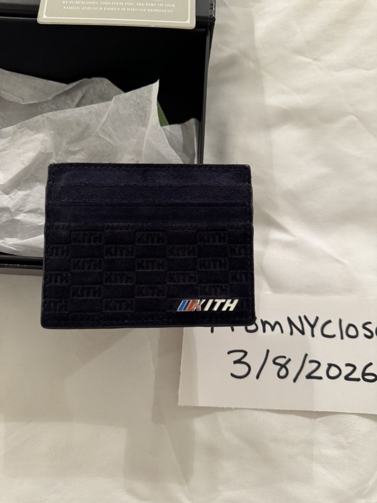 BMW × Kith KITH BMW Cardholder Size ONE SIZE - 17 Thumbnail