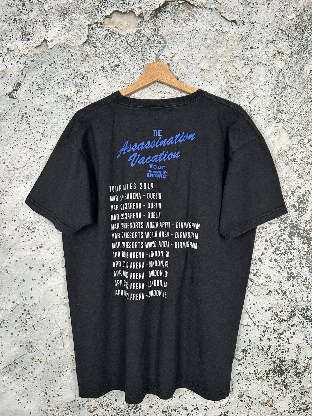 Other Drake Assassination Vacation Europe Tour Graphic Tee Rap Size US XL / EU 56 / 4 - 4 Thumbnail