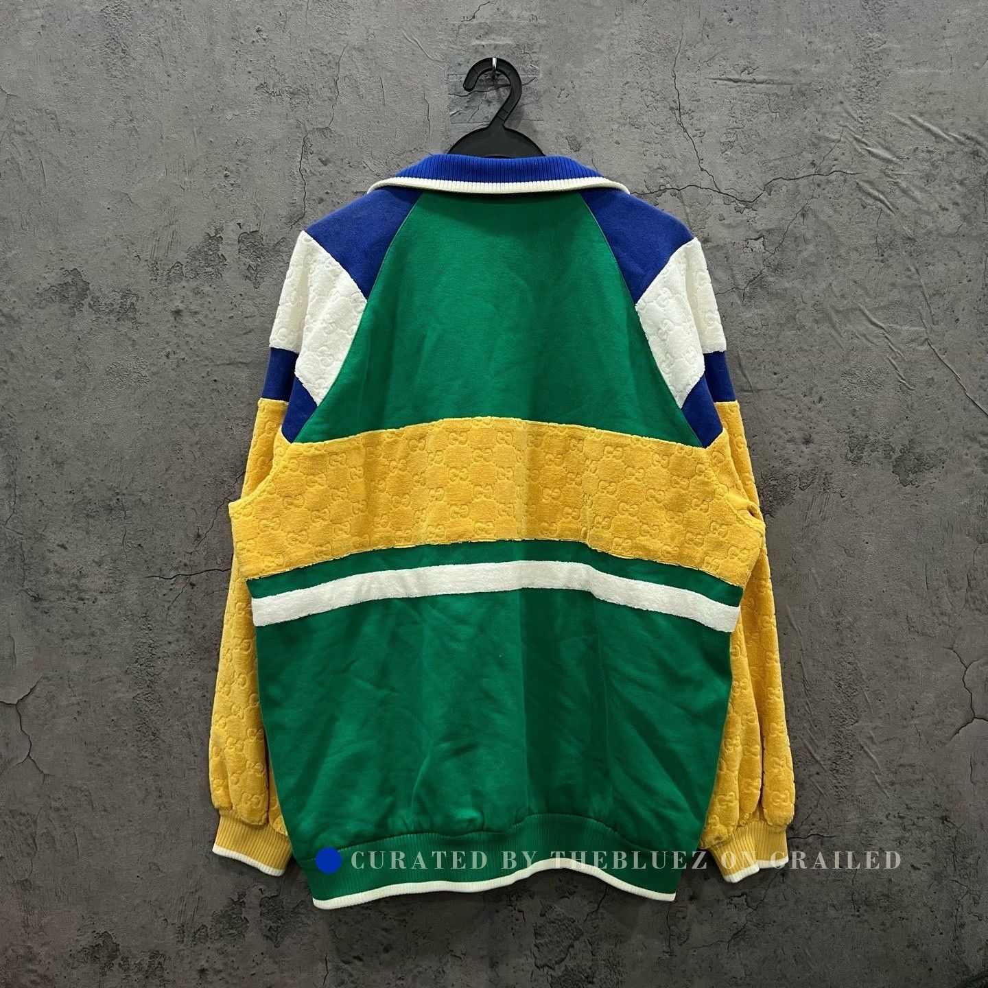 Gucci Gucci Yellow Green Paneled Jacket Size US L / EU 52-54 / 3 - 2 Thumbnail