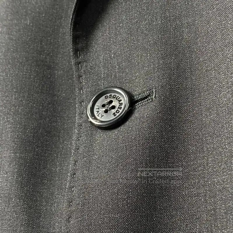 Dsquared2 DSQUARED2 Dark Gray Wool Men's Jacket . Size US XS / EU 42 / 0 - 6 Thumbnail