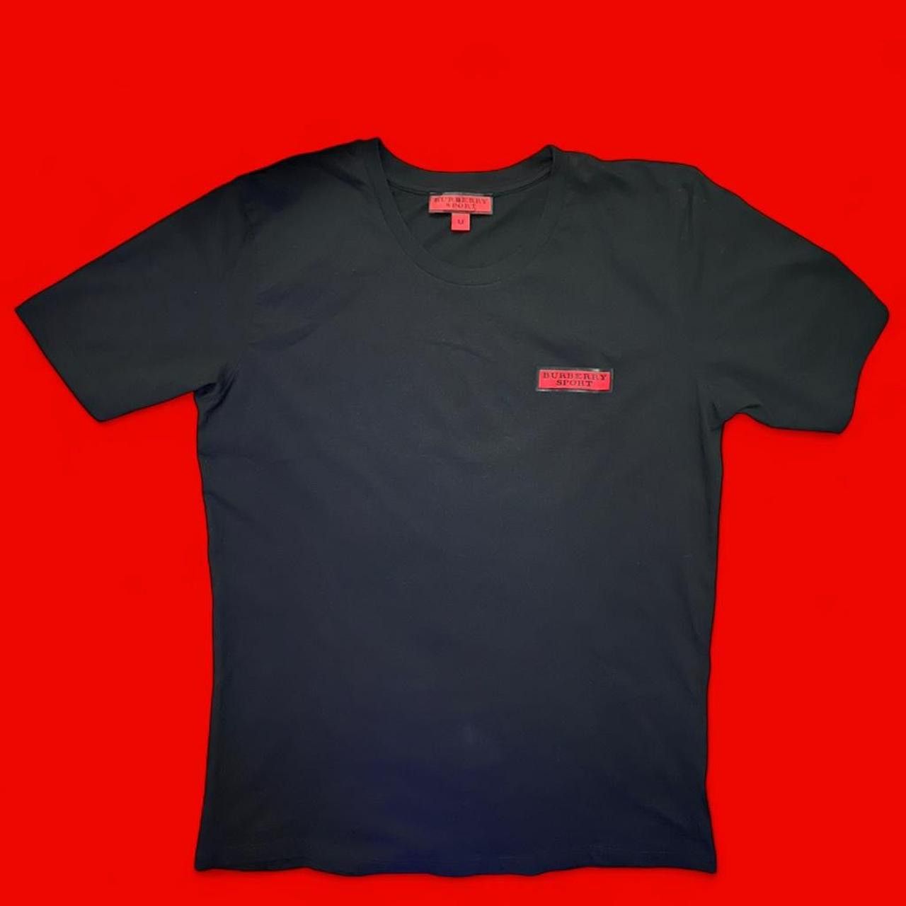 Burberry Burberry sport black cotton shirt athletic workout euro Size M / US 6-8 / IT 42-44 - 1 Thumbnail