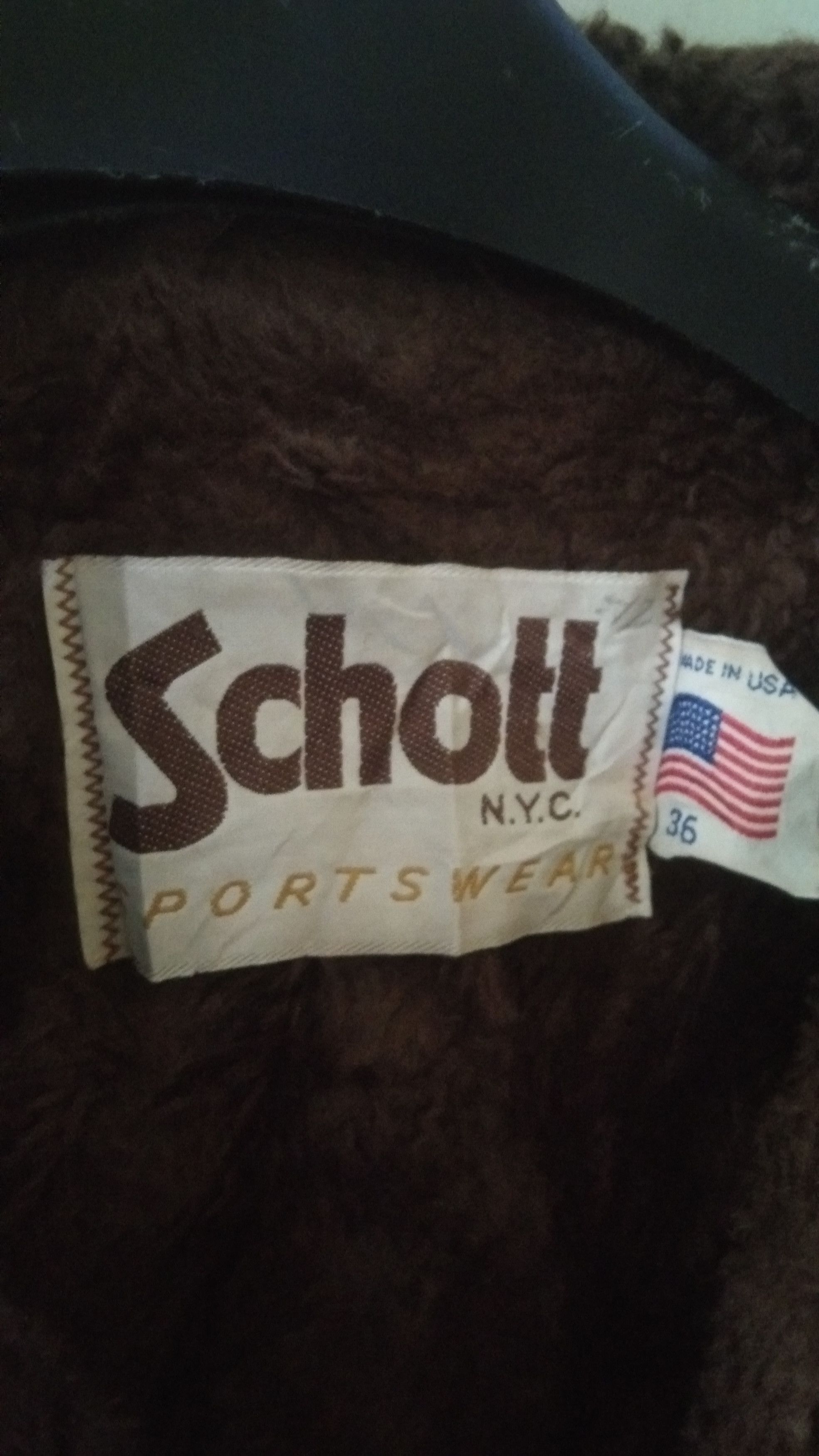 Schott × Vintage Schott ranch inner serpha jacket Size US S / EU 44-46 / 1 - 6 Thumbnail