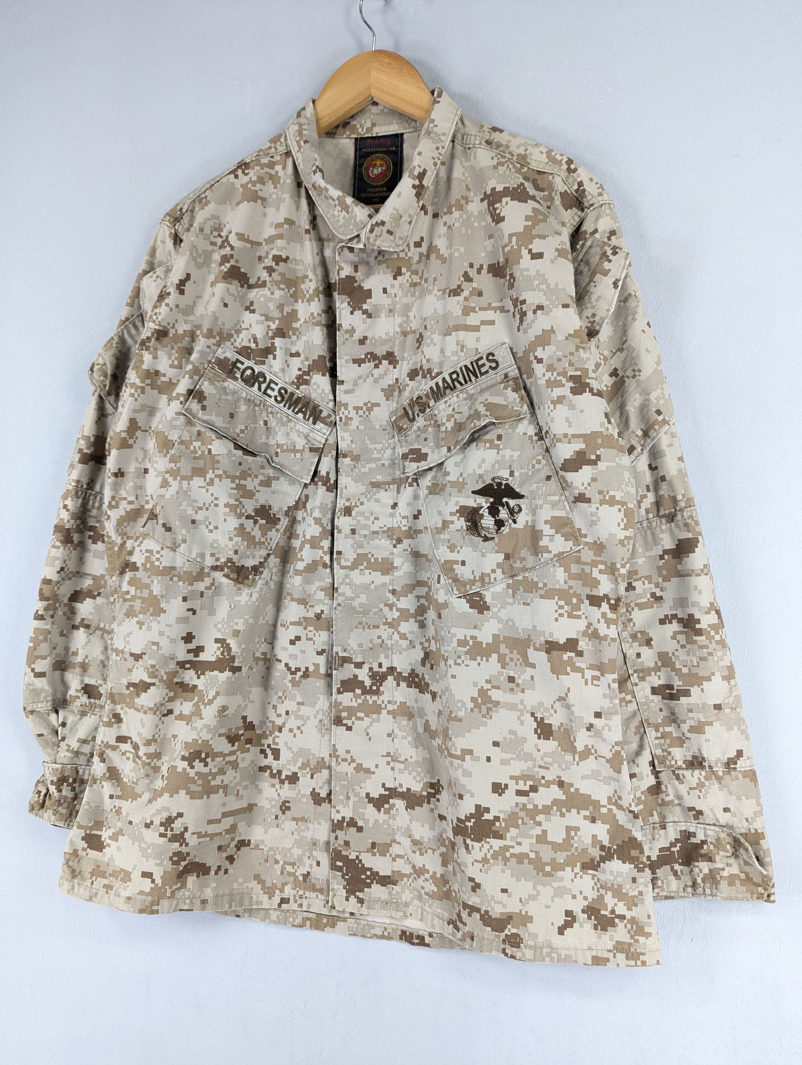 Vintage Vintage Desert Marpat USMC Military Jacket Size US M / EU 48-50 / 2 - 2 Thumbnail