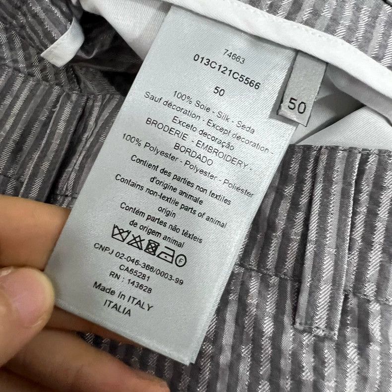 Dior Dior JARDIN Series Striped Floral Embroidered Logo Shorts Size US 34 / EU 50 - 5 Thumbnail