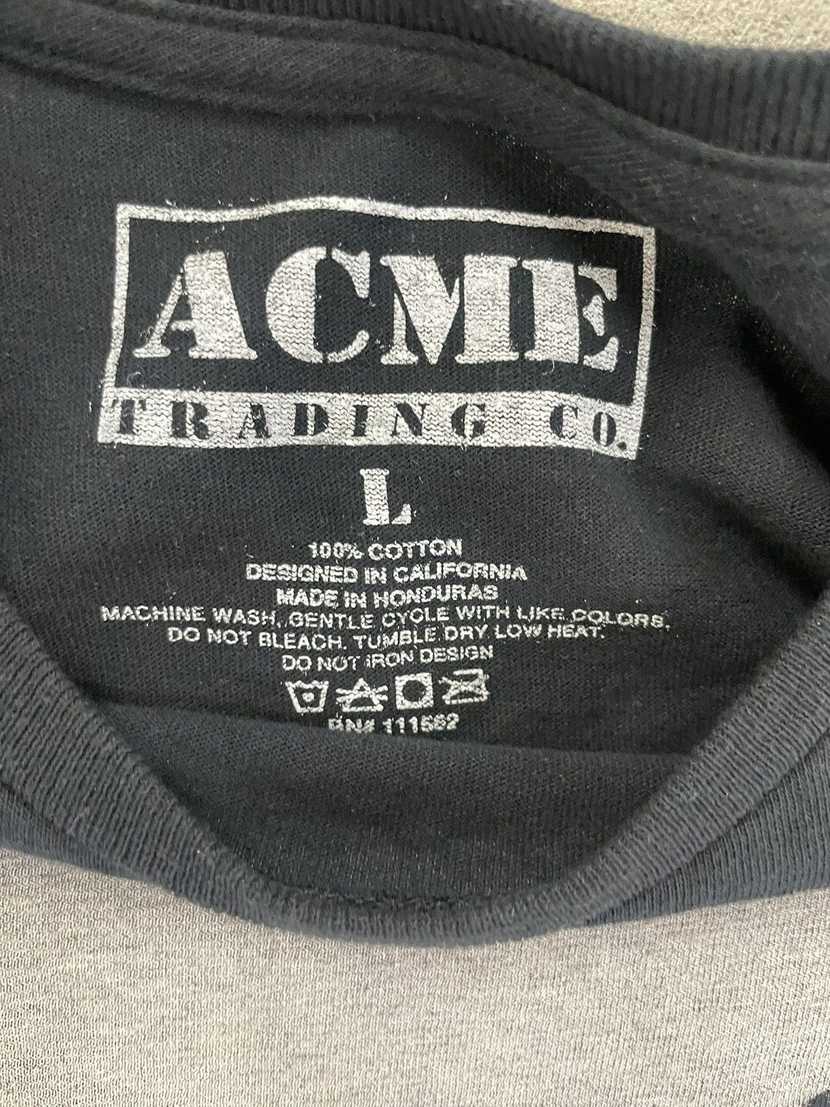 Vintage ULTRA RARE Acme trading CO THE ROCK San Fransico heavy tee Size US L / EU 52-54 / 3 - 2 Thumbnail