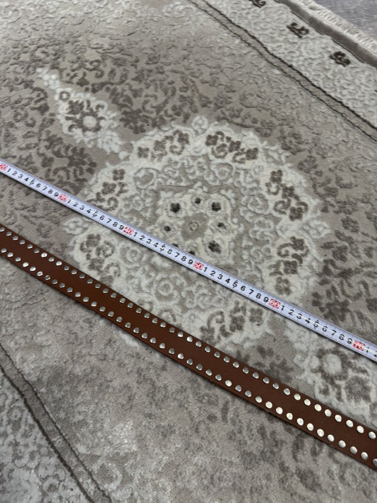 Japanese Brand 00’s NUMBER NINE STYLE FACE LEATHER RARE Y2K BELT VINTAGE Size ONE SIZE - 9 Thumbnail