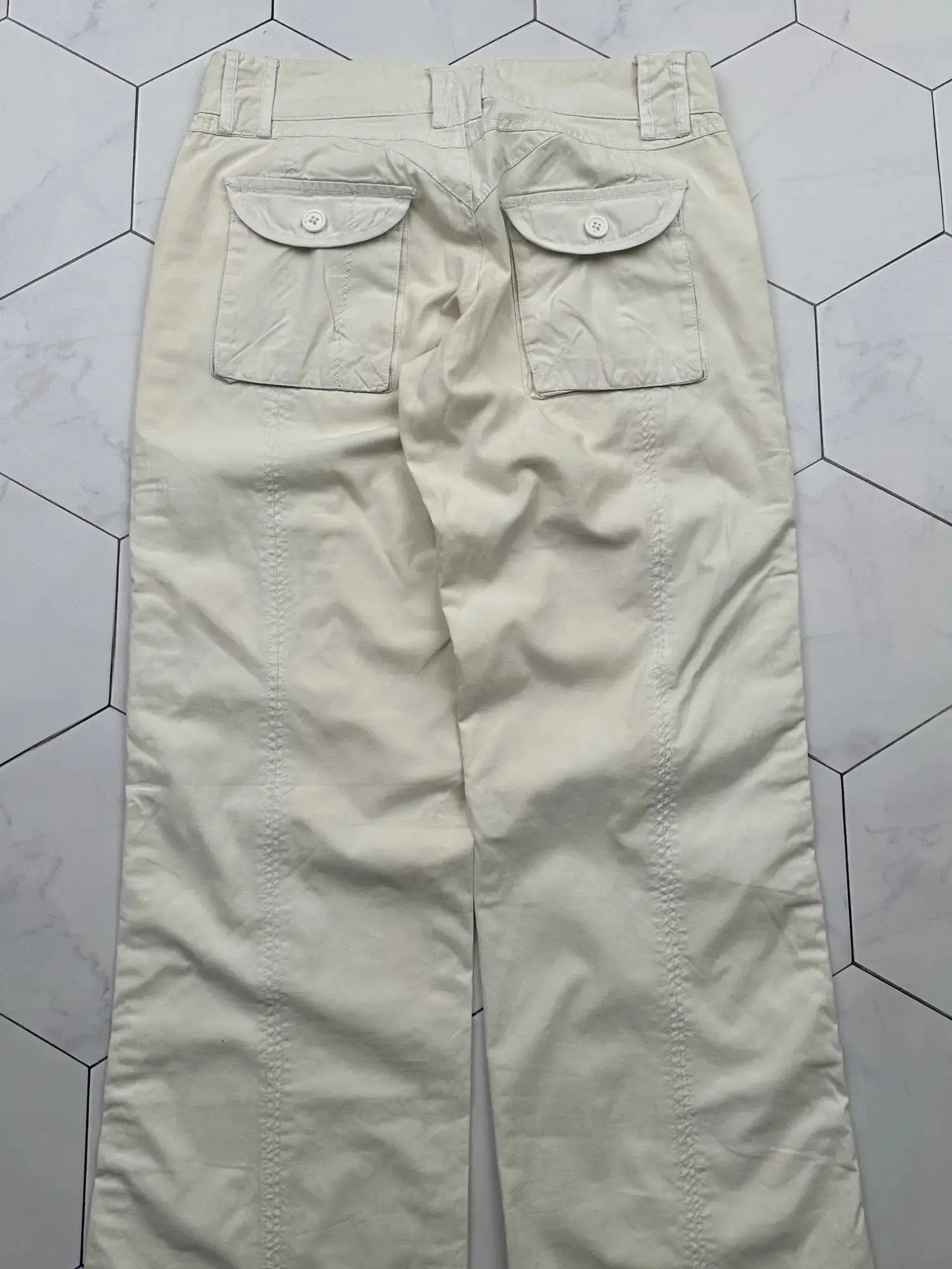 Japanese Brand Vintage Wide Cargo Pants (B533)E2 Size 27" / US 4 / IT 40 - 6 Thumbnail