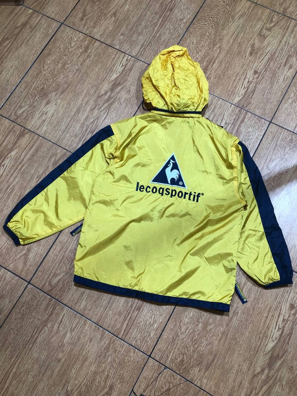 Le Coq Sportif Vintage Le Coq Sportif Windbreaker Jacket Zip Moto Size US M / EU 48-50 / 2 - 20 Thumbnail