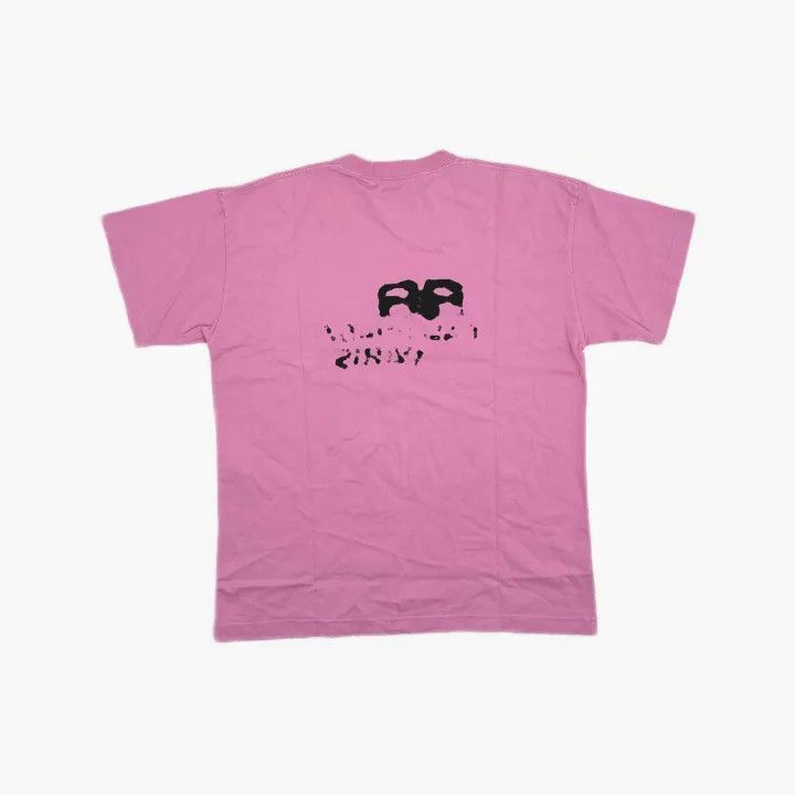 Balenciaga Balenciaga Pink Hand Drawn Logo T-Shirt 0079-2507 Size M / US 6-8 / IT 42-44 - 1 Thumbnail