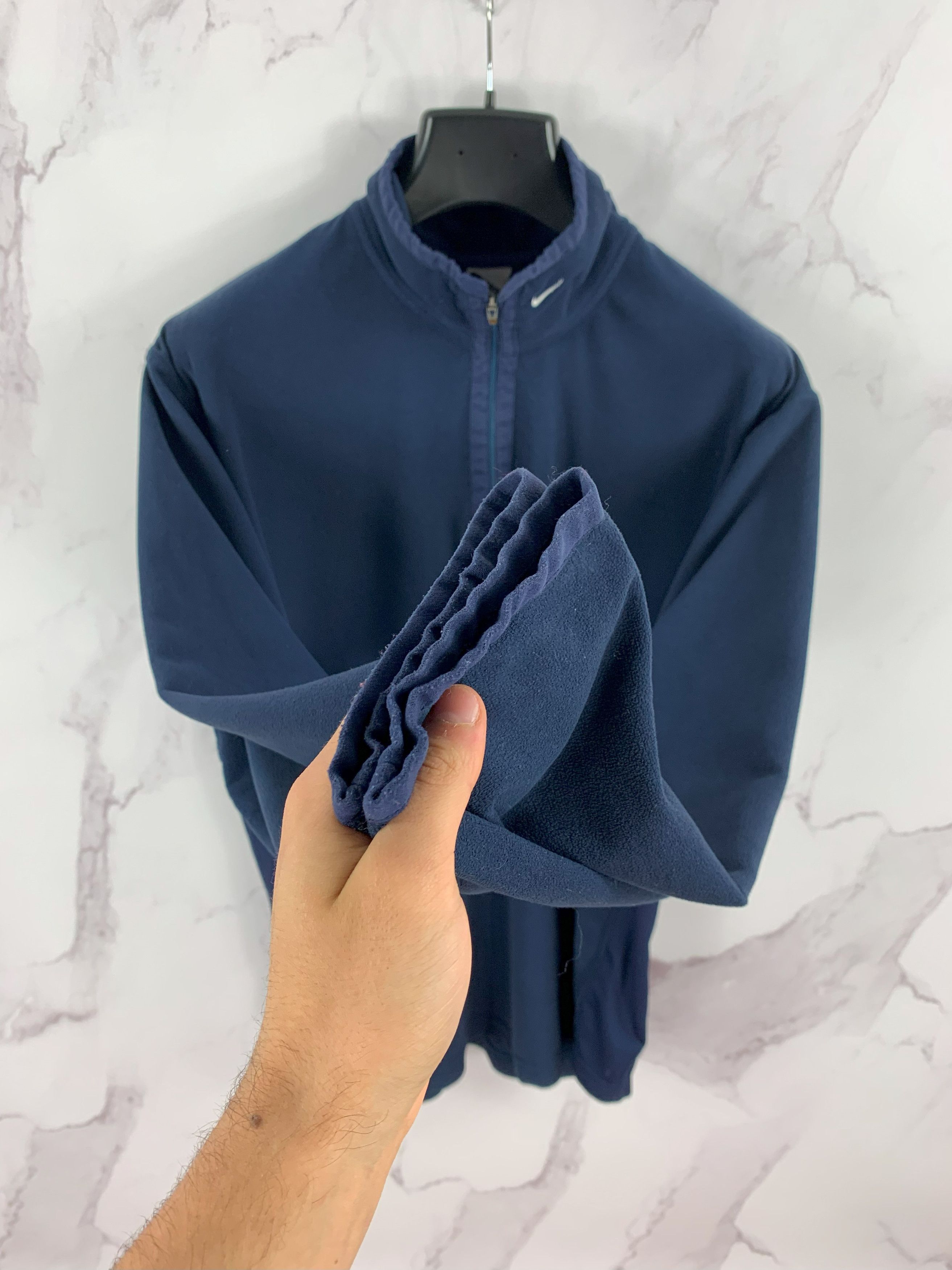 Nike Vintage Nike Fleece Jacket Outdoors Size XL Size US XL / EU 56 / 4 - 11 Thumbnail