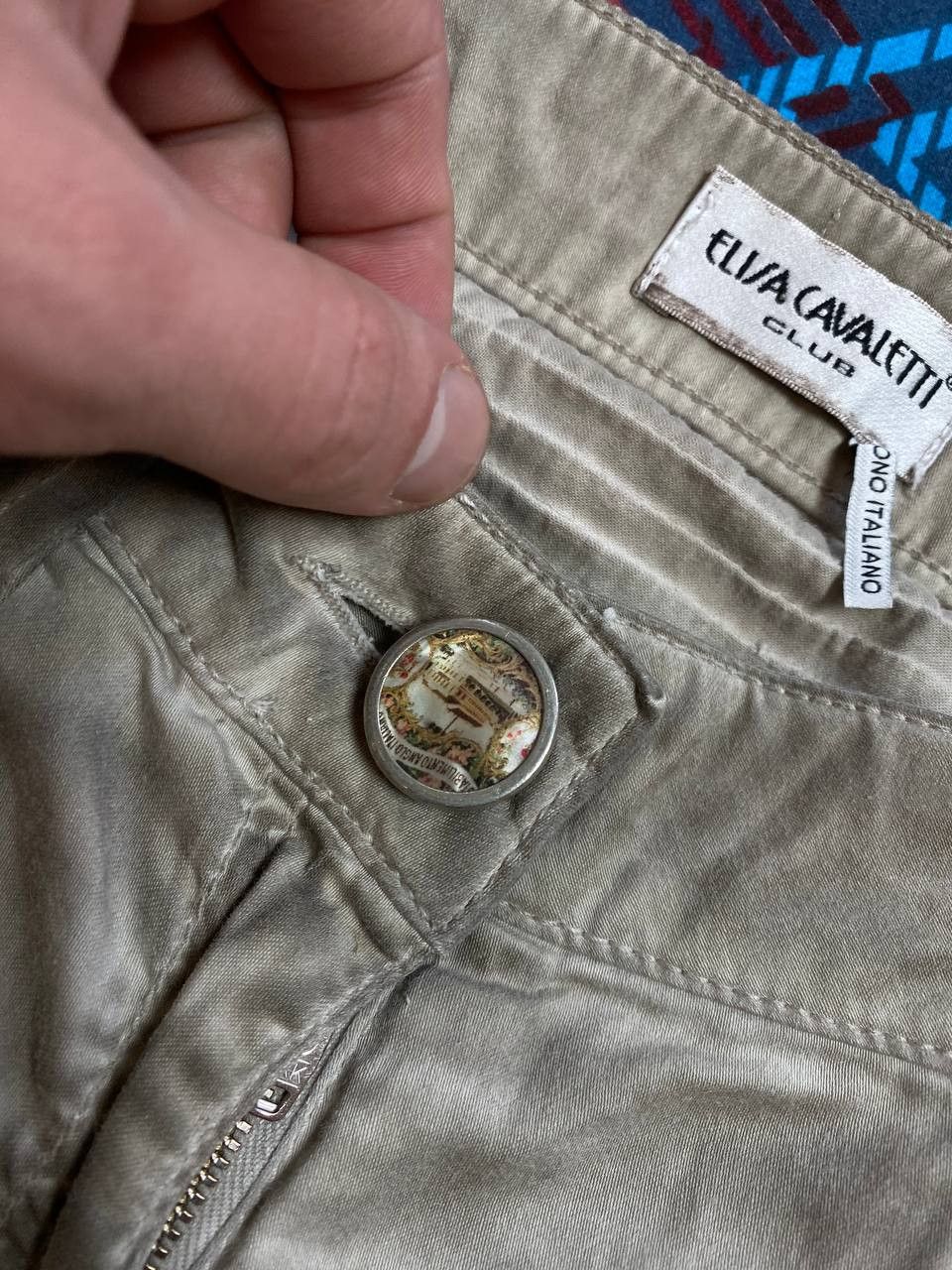 Elisa Cavaletti Womens pants Elisa Cavaletti casual style Size 27" / US 4 / IT 40 - 4 Thumbnail