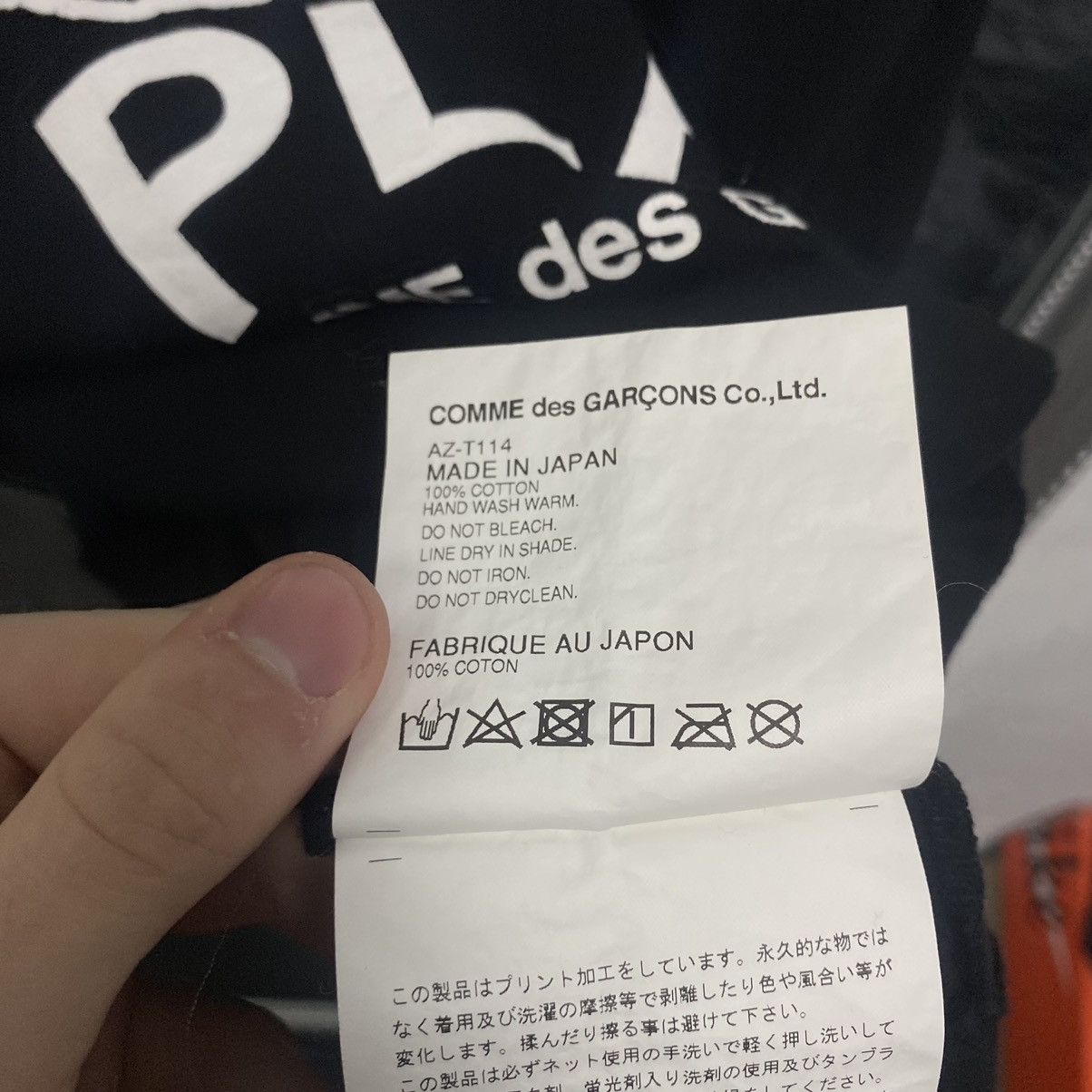 Comme des Garcons Vintage CDG Comme des Garcons T-shirt Play Size US S / EU 44-46 / 1 - 9 Thumbnail
