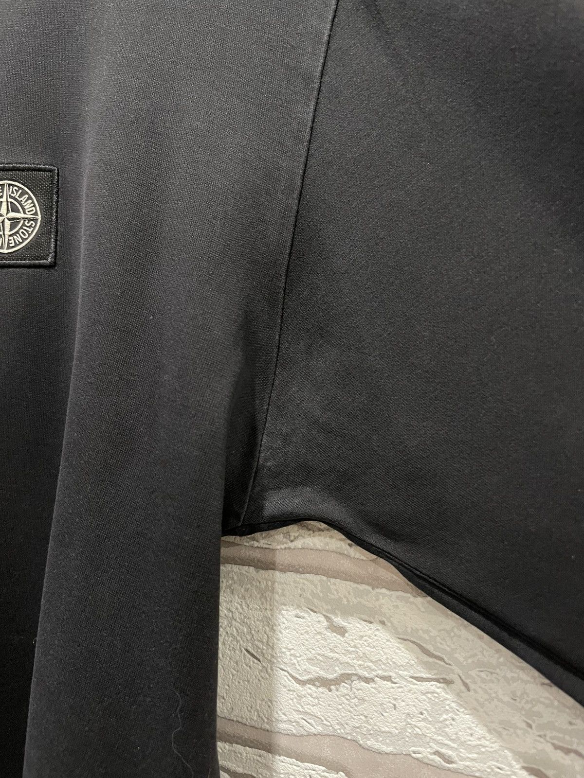 Designer Stone Island Patch Program Long Sleeve T Shirt Tee Size US L / EU 52-54 / 3 - 9 Thumbnail