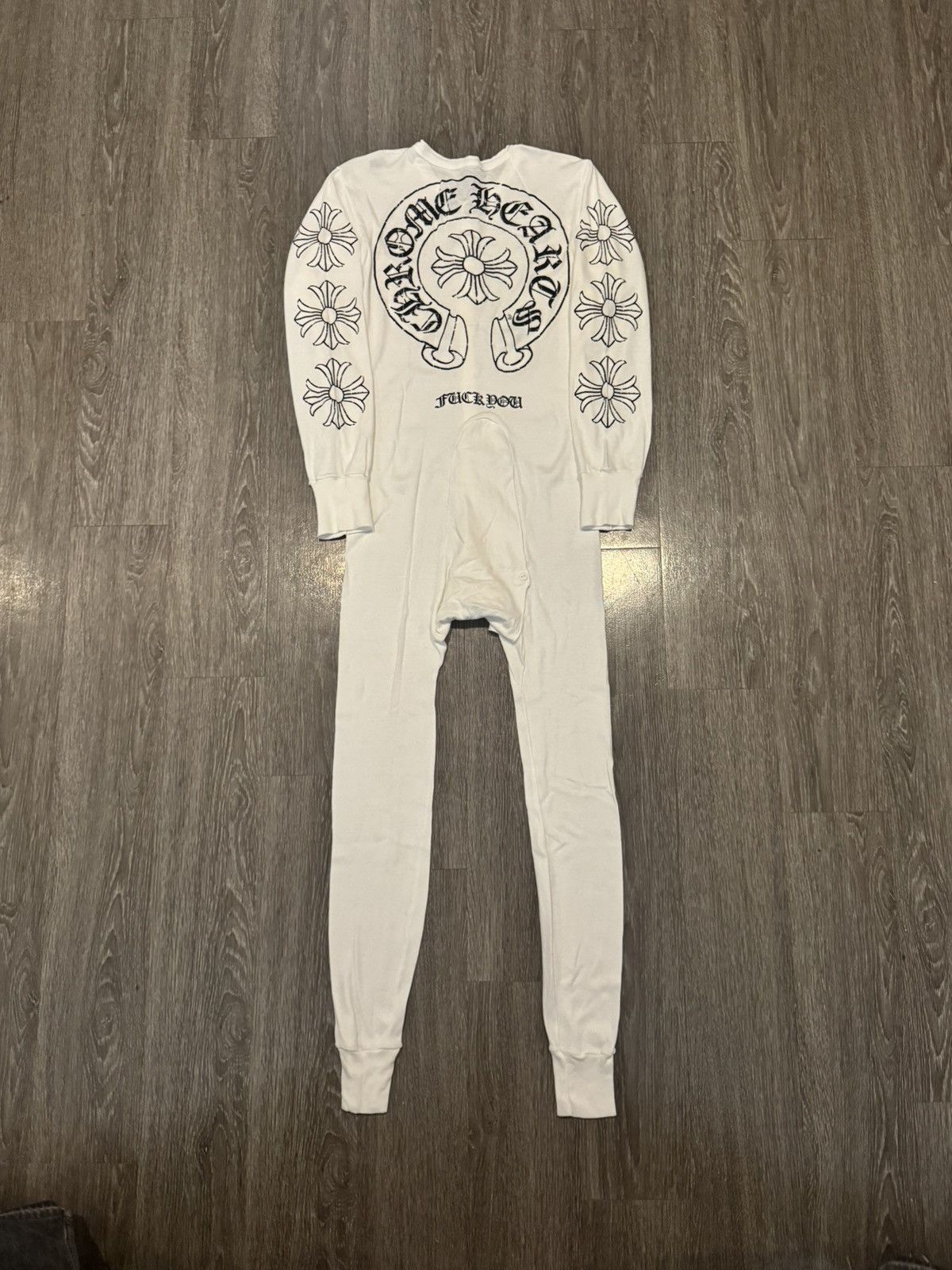 Chrome Hearts Chrome Hearts Adult Onesie One Piece Pajama Suit One Size Size US M / EU 48-50 / 2 - 1 Thumbnail