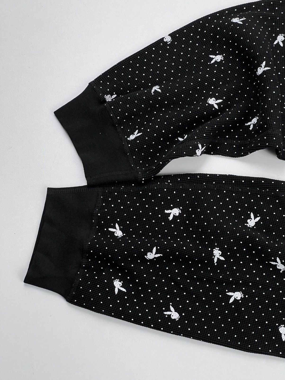 Playboy × Supreme Waffle thermal sweatpants L Size US 34 / EU 50 - 4 Thumbnail