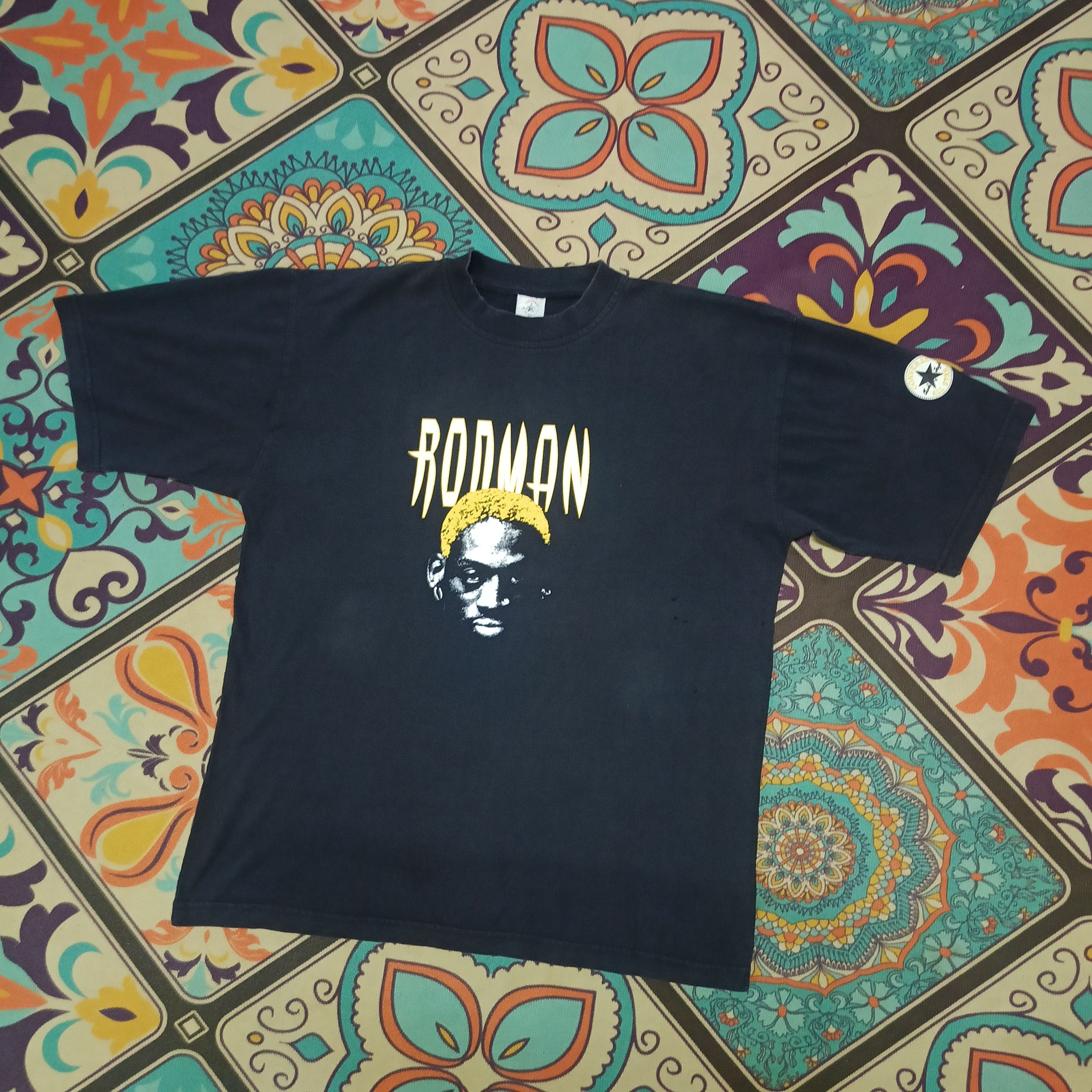 Vintage Vintage Converse X Rodman Tee Size US L / EU 52-54 / 3 - 5 Thumbnail
