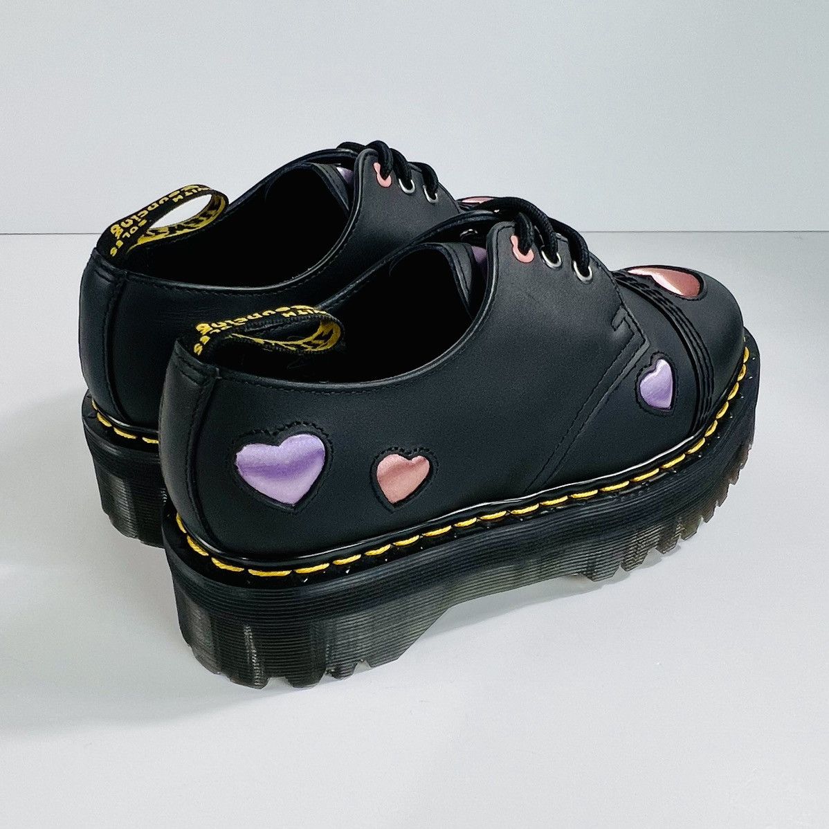Dr. Martens Dr. Martens 1461 Quad Hearts Oxford Platform Size 7 Size US 7 / IT 37 - 7 Thumbnail