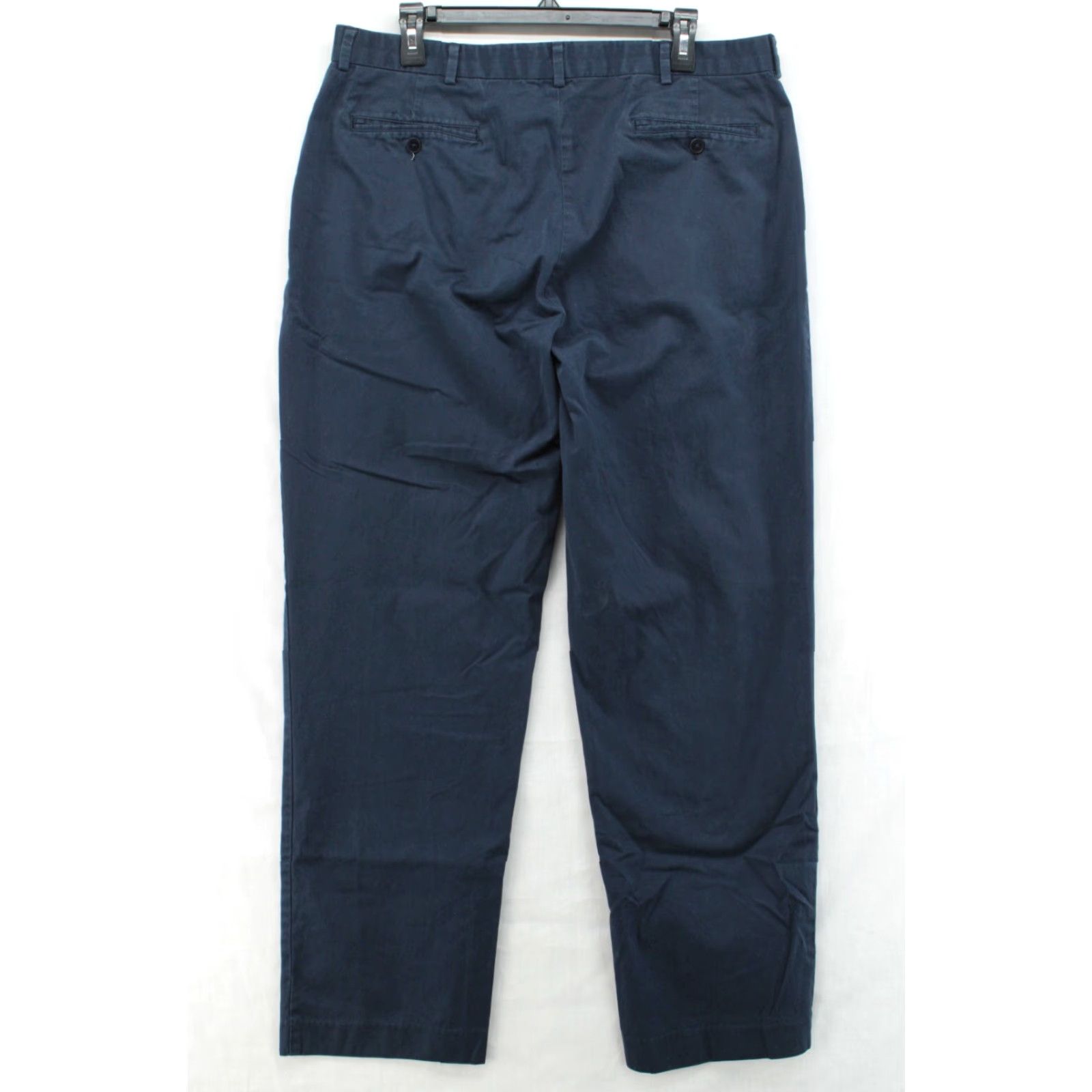 Polo Ralph Lauren Polo Ralph Lauren Pants Men 36x31 Blue Flat Front Chino Trousers Vintage Preppy City Classic 90s Mens Size US M / EU 48-50 / 2 - 5 Thumbnail