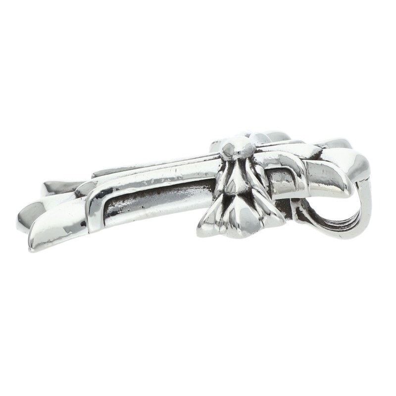 Chrome Hearts Chrome Hearts Small Double Cross Silver Necklace Size ONE SIZE - 5 Thumbnail