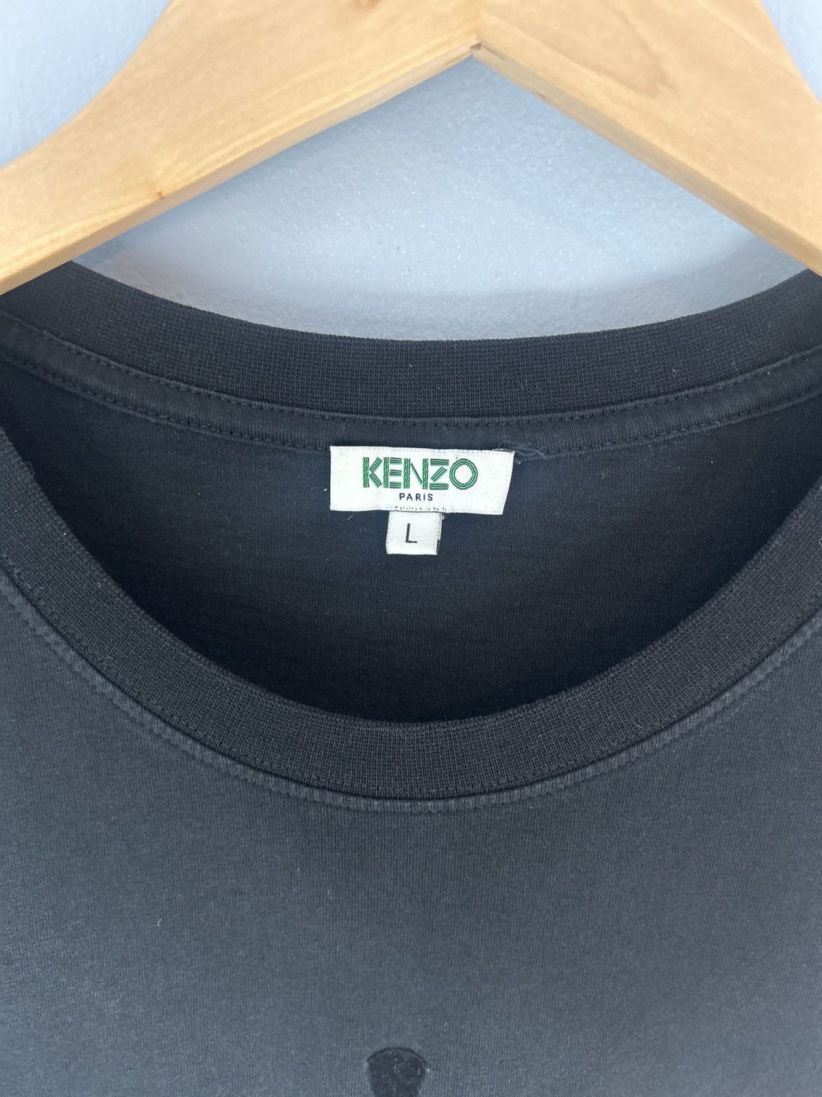 Kenzo Kenzo Paris Eye Black Tee Size US L / EU 52-54 / 3 - 4 Thumbnail
