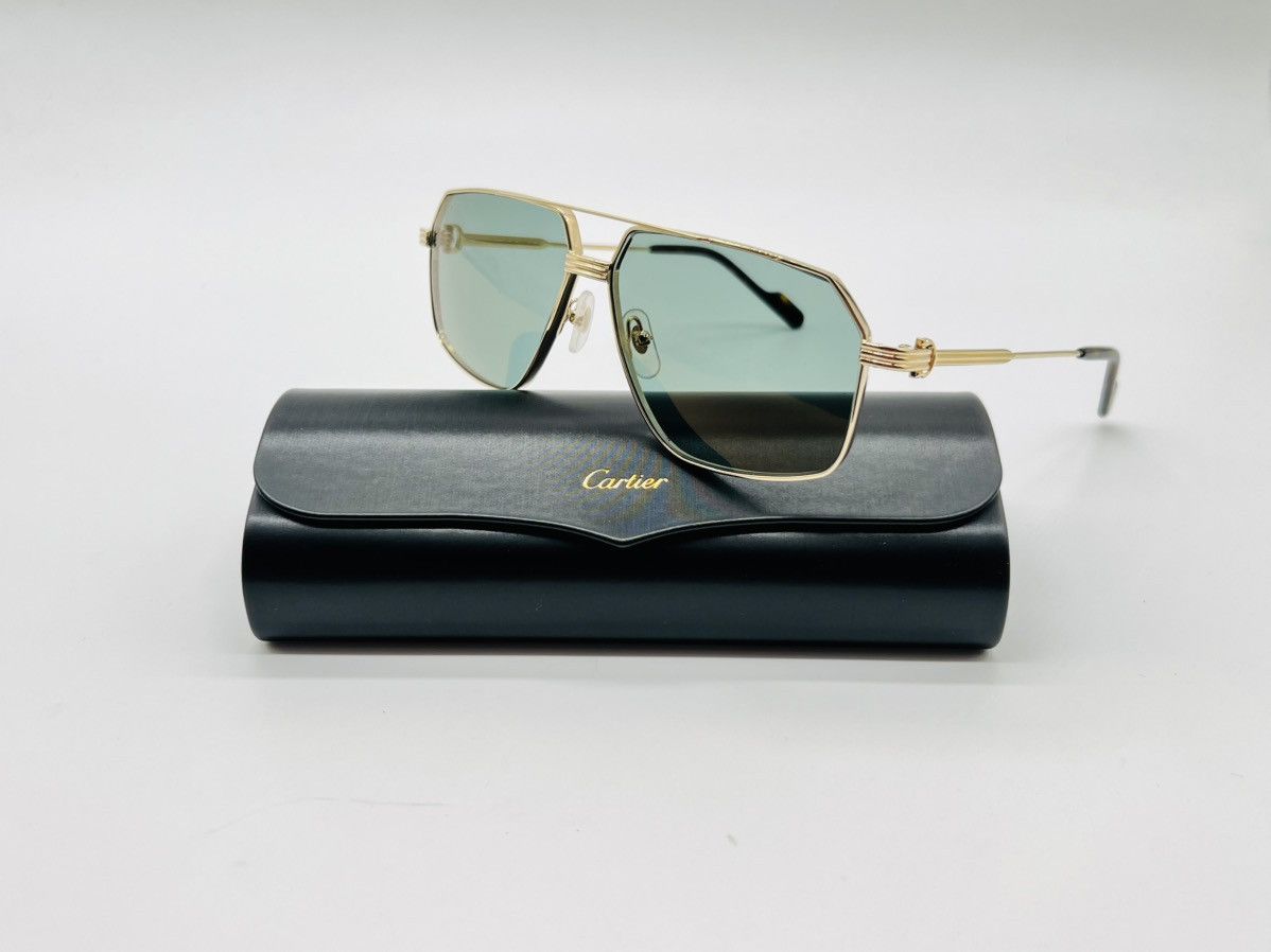 Cartier Cartier CT0207S 004 Sunglasses Glasses NEW Size ONE SIZE - 4 Thumbnail