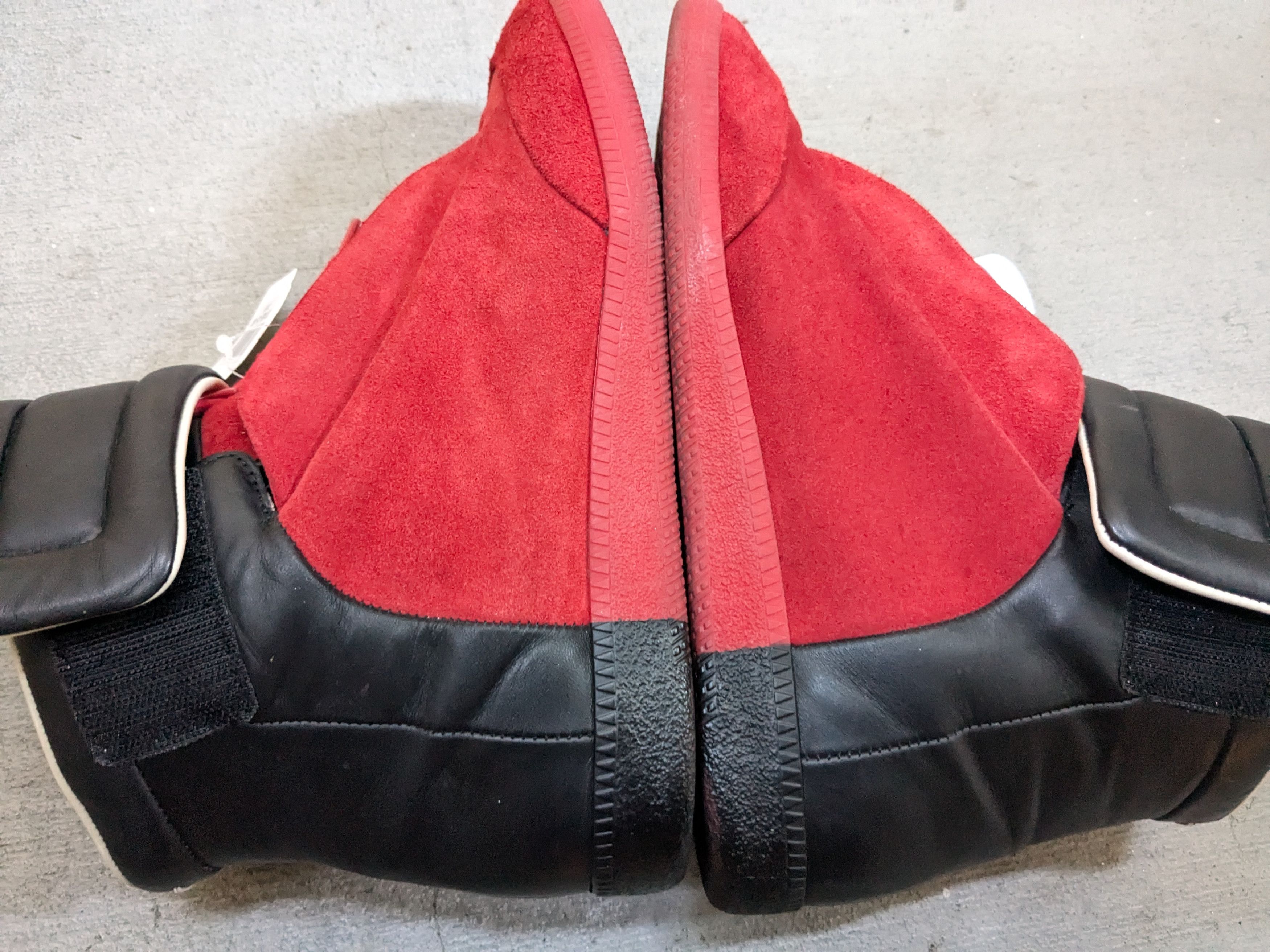 Maison Margiela Maison Margiela Future High Tops Red Black 8 41 Suede Size US 8 / EU 41 - 8 Thumbnail