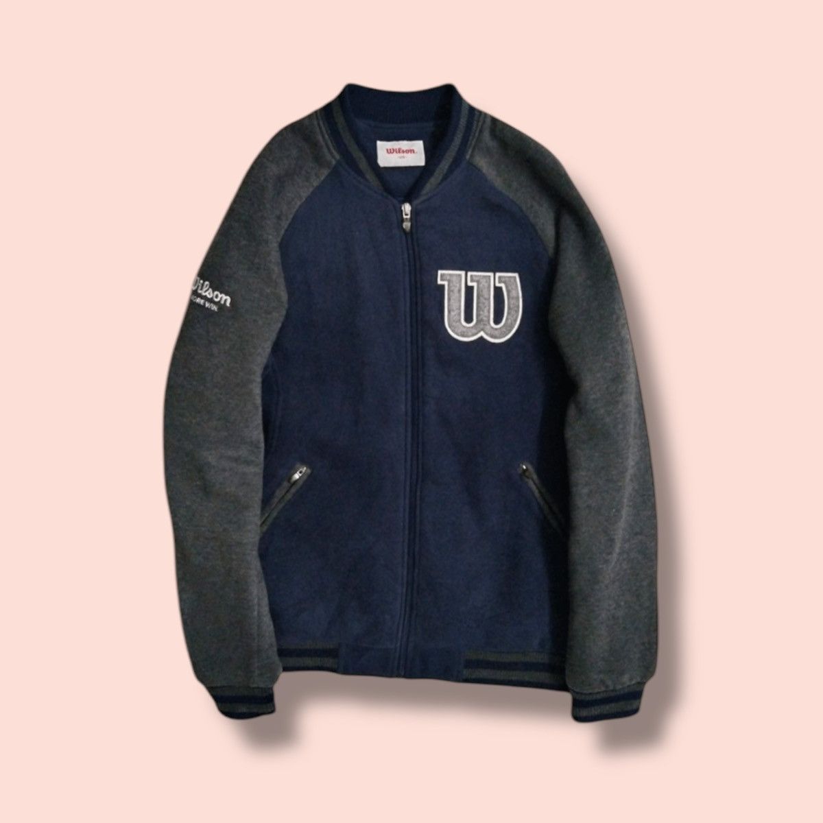 Vintage × Wilson VINTAGE WILSON MORE WIN VARSITY JACKET Size US M / EU 48-50 / 2 - 1 Thumbnail