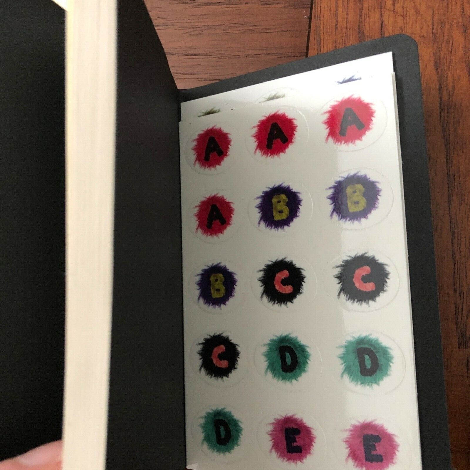 Fendi Monster Notebook with Stickers Size ONE SIZE - 7 Thumbnail