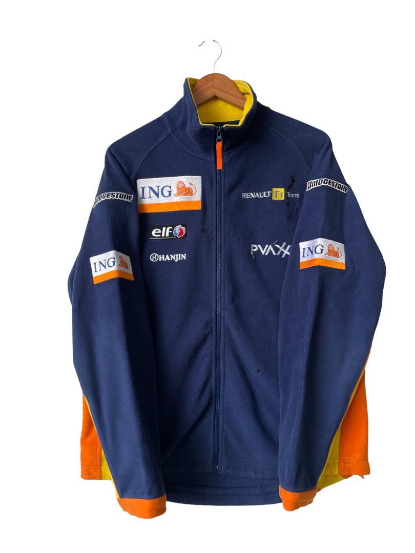 Formula 1 Vintage Renault Formula 1 Team Full Zip Fleece Jacket Size US L / EU 52-54 / 3 - 2 Thumbnail