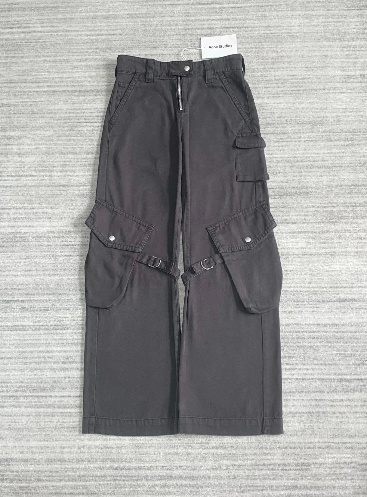 Acne Studios Acne Studios Washed Cargo Pants with Straps Size US 36 / EU 52 - 1 Thumbnail