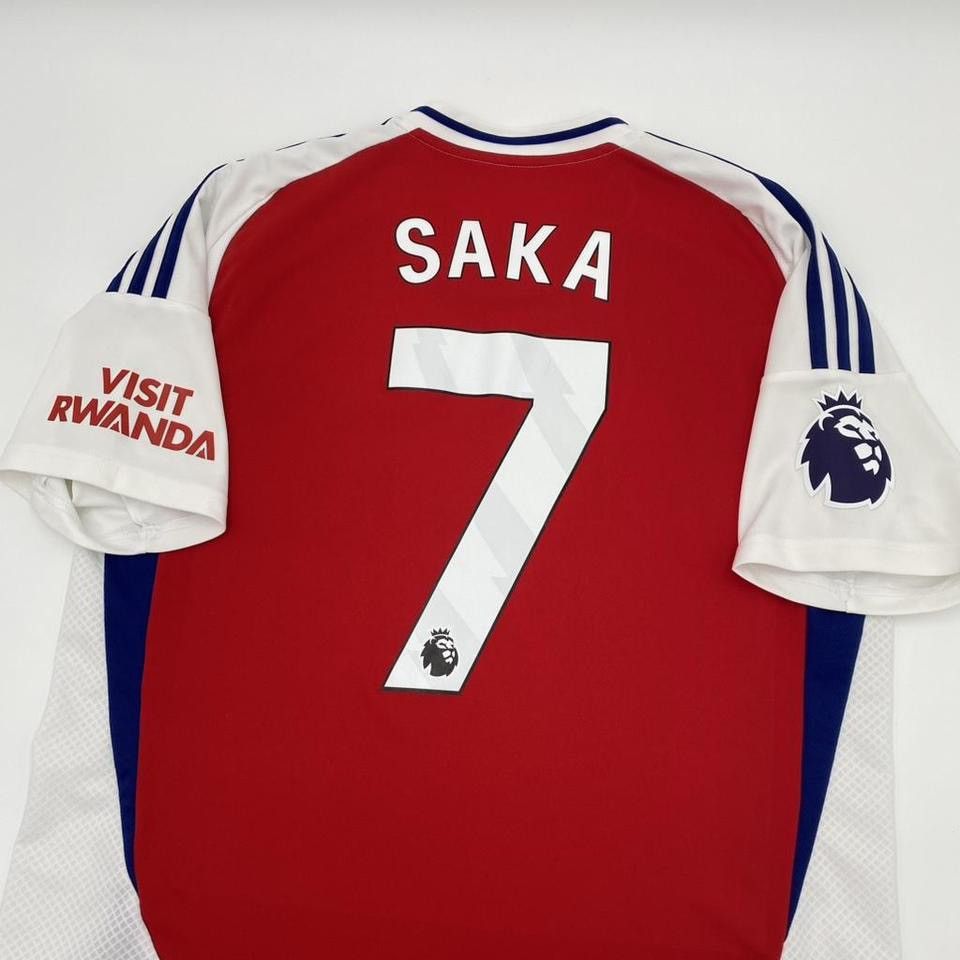 Adidas Arsenal Saka 2024 25 home Premier League jersey Size US L / EU 52-54 / 3 - 5 Thumbnail