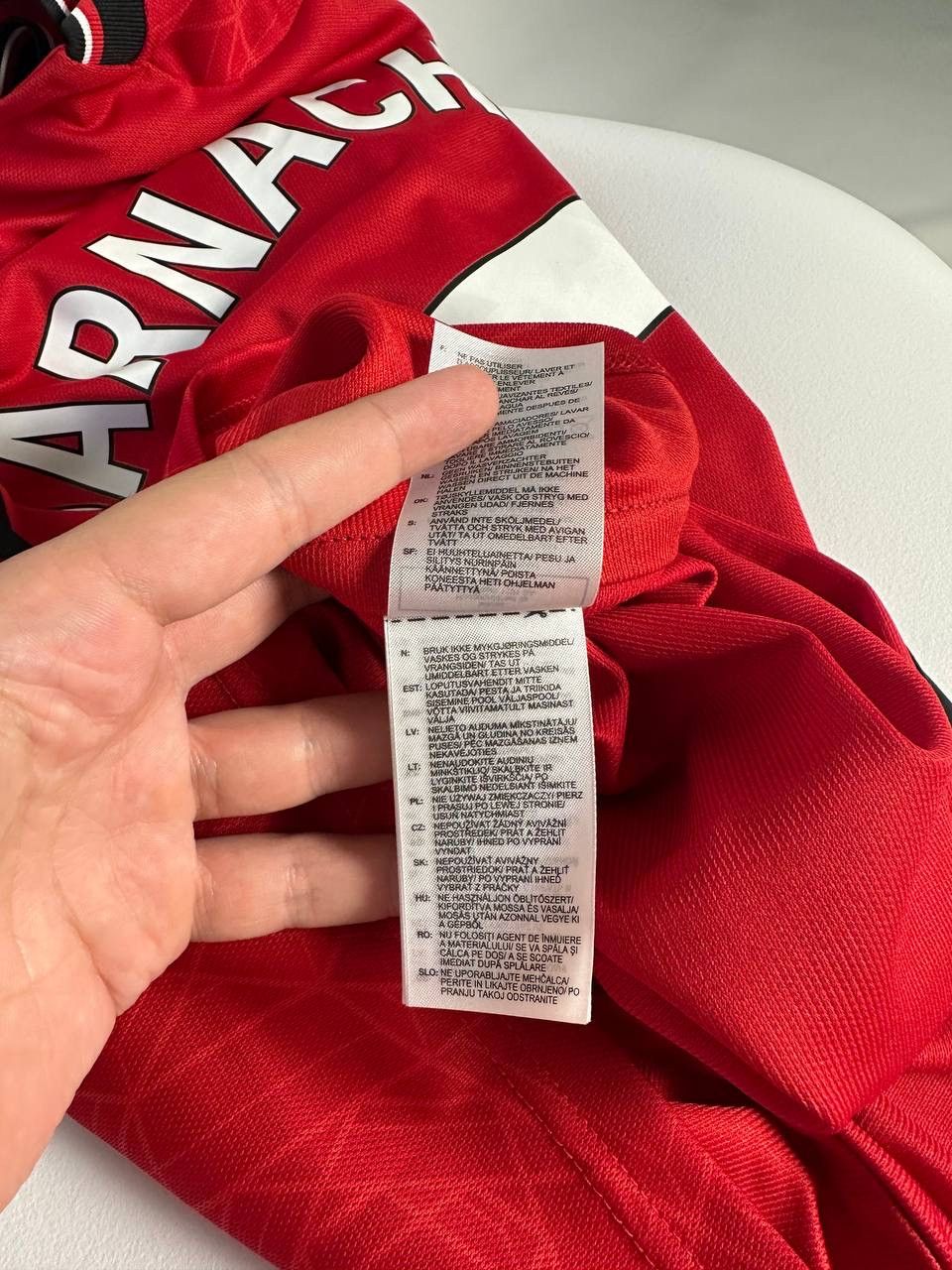 Adidas 2023 Soccer Jersey Manchester United Home Tee Garnacho#17 Size US S / EU 44-46 / 1 - 14 Thumbnail