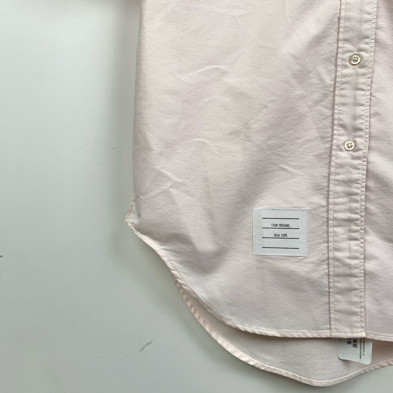 Thom Browne Thom Browne TB Pink Collar Cotton Long-Sleeve Shirt Dress, S Size M / US 6-8 / IT 42-44 - 6 Thumbnail