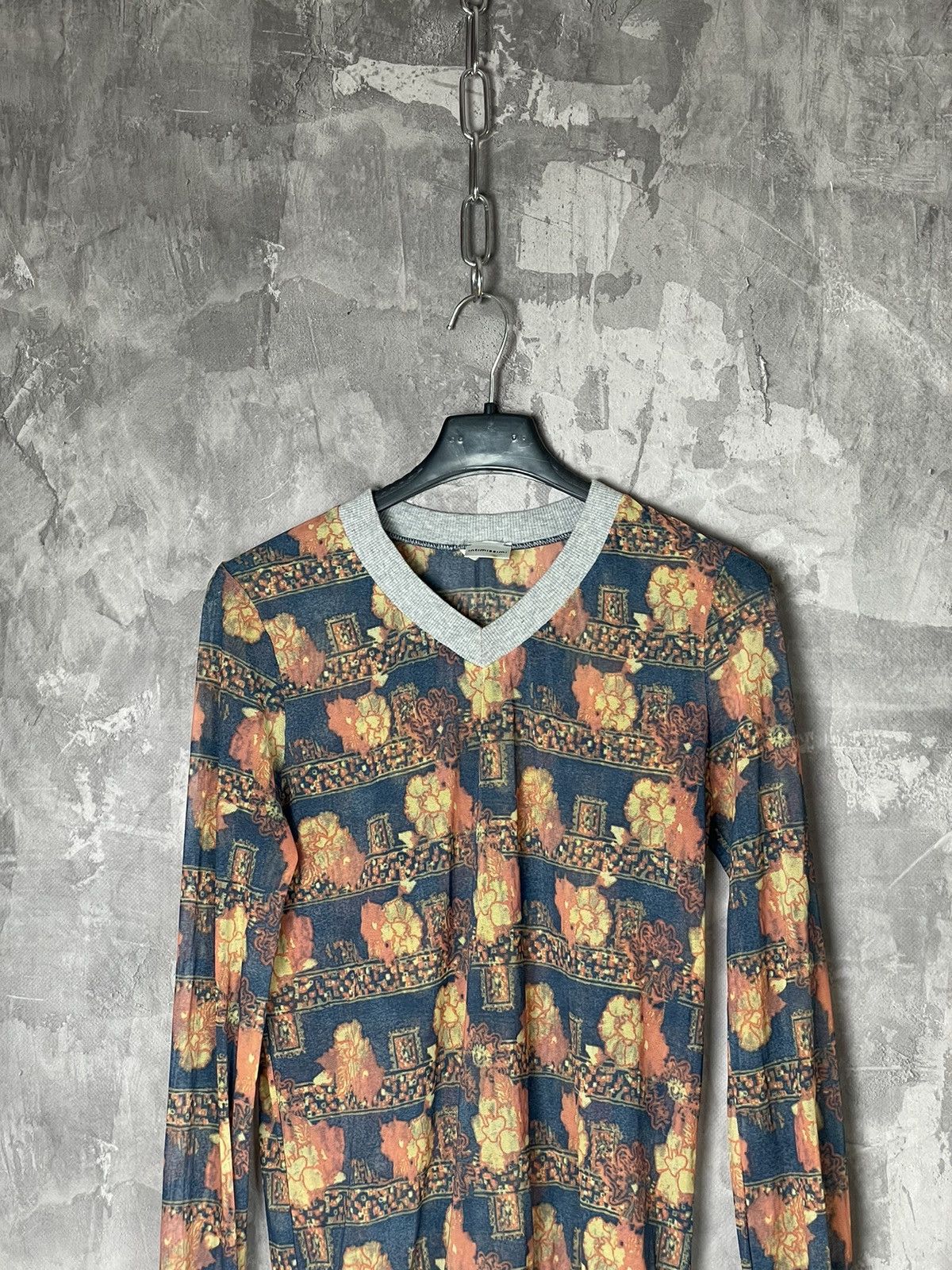 Japanese Brand × Vintage Avant Garde JPG Style Y2K Multicolour Long sleeve Size M / US 6-8 / IT 42-44 - 2 Thumbnail