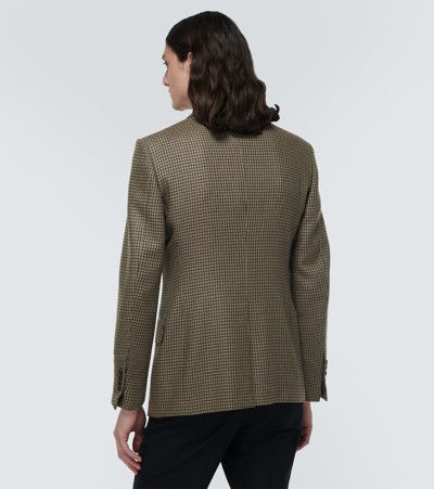 Tom Ford o1w1db10724 Shelton Fit Wool Jacket in Multicolor Size US M / EU 48-50 / 2 - 3 Thumbnail