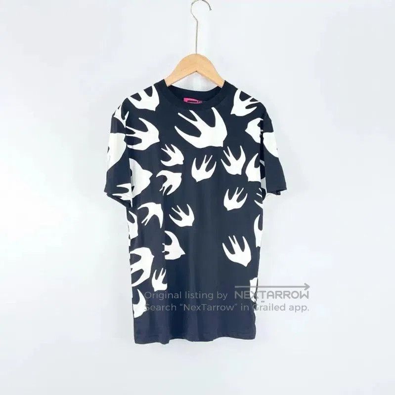 Alexander McQueen Alexander McQueen Black Cotton Graphic T-Shirt . Size US XXS / EU 40 - 1 Thumbnail