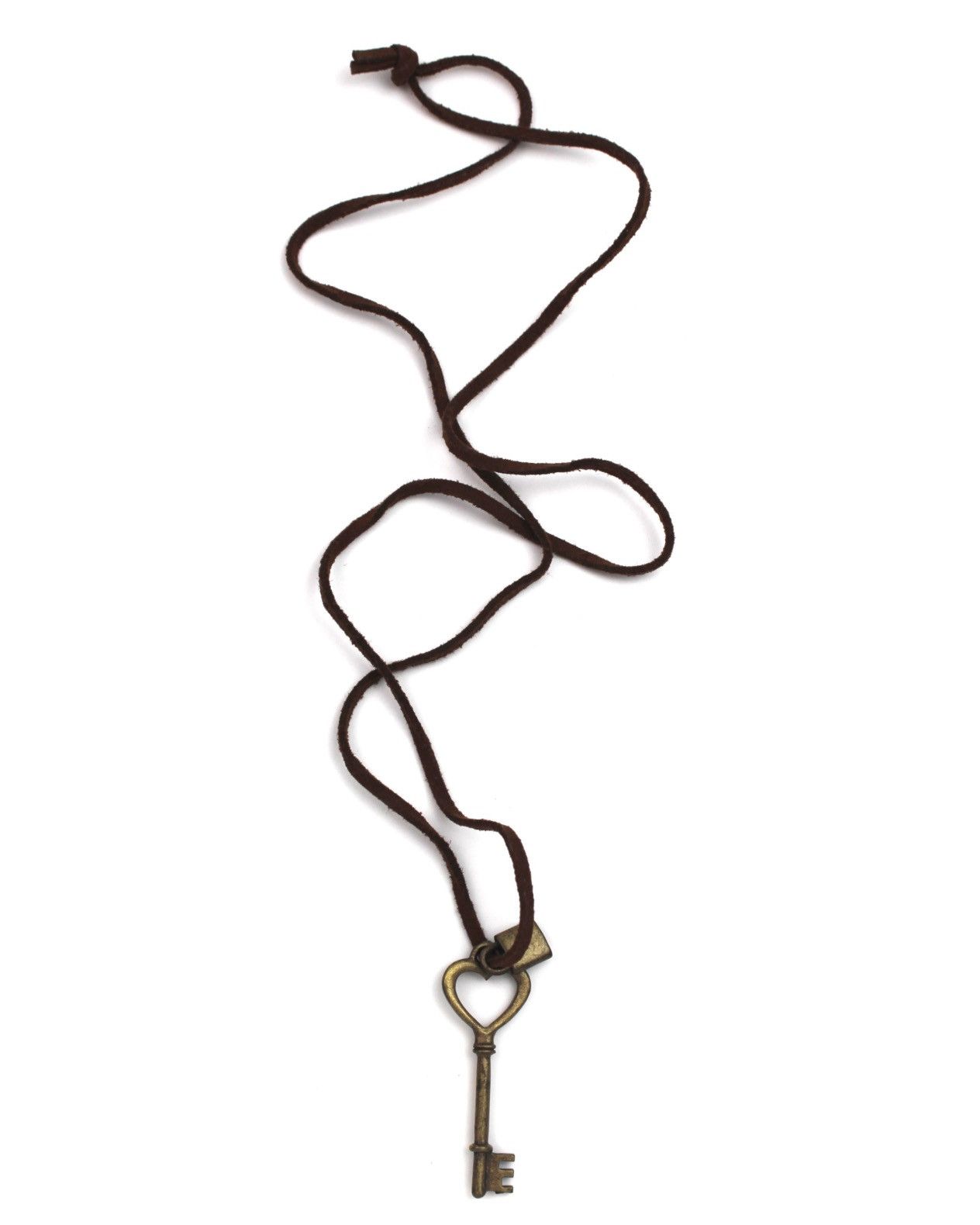 Hysteric Glamour 2000S JAPANESE MADE OLD SOUL BRASS HEART KEY NECKLACE Size ONE SIZE - 2 Thumbnail
